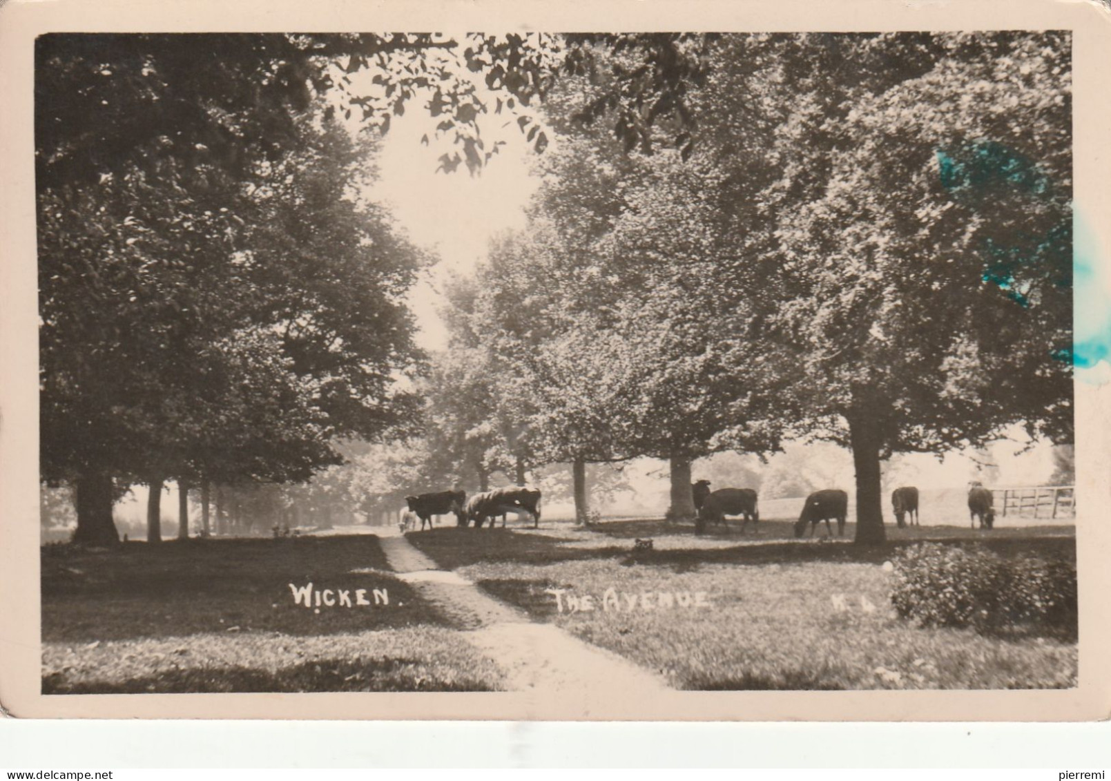 WICKEN   THE AVENUE  Timbre Au Dos  1949 - Ely