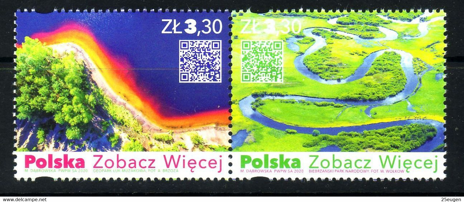 POLAND 2020 Michel No 5215-16   MNH - Unused Stamps