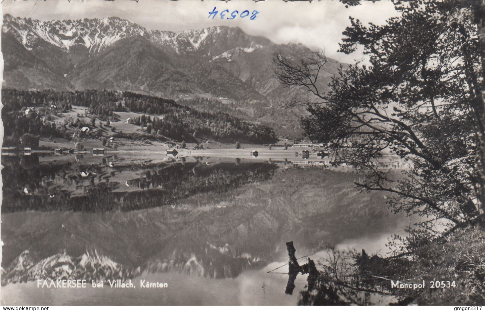 E490)  FAAKERSEE Bei VILLACH - Alte S/W FOTO AK - Faakersee-Orte