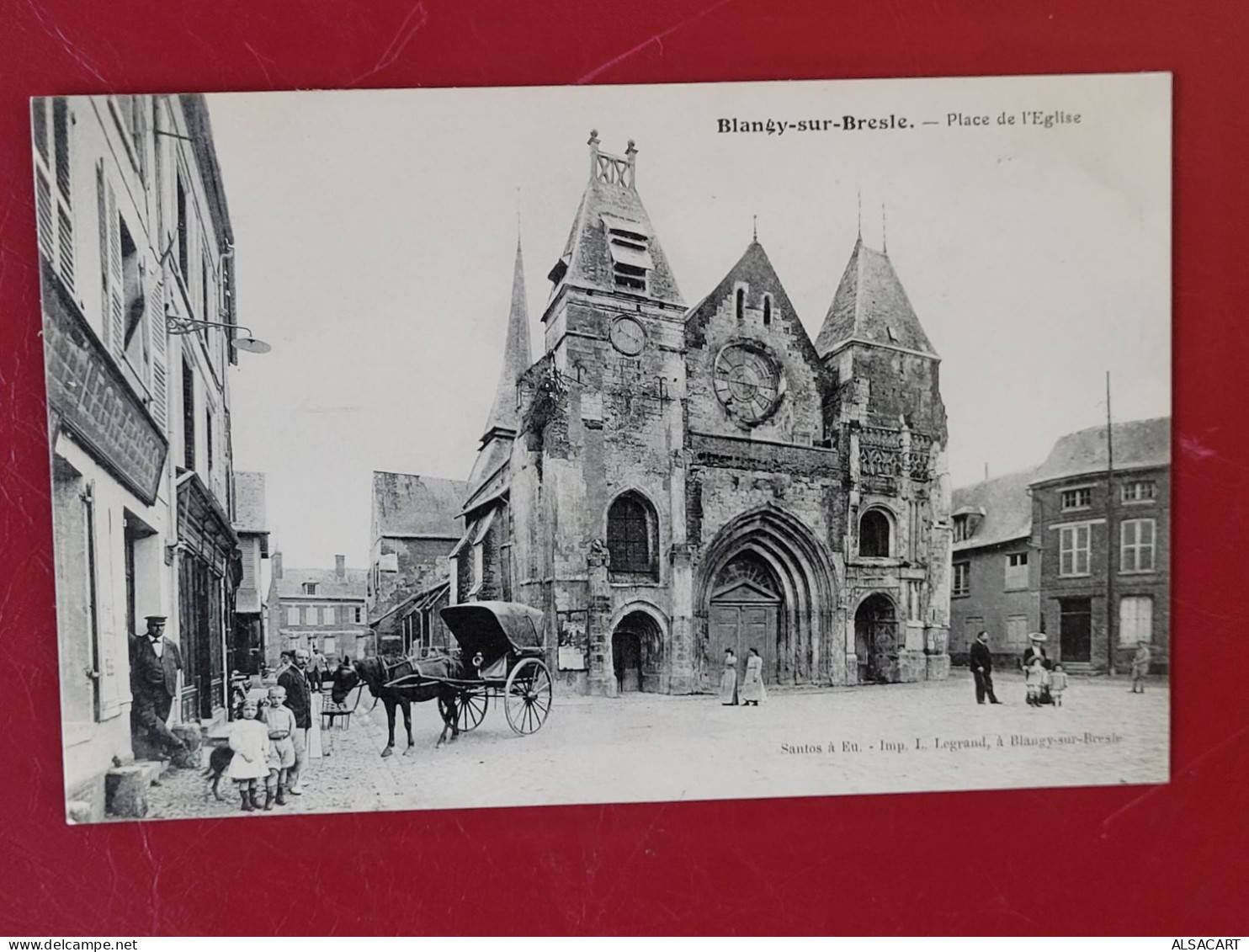 Blangy Sur Bresle , Place De L'église - Blangy-sur-Bresle