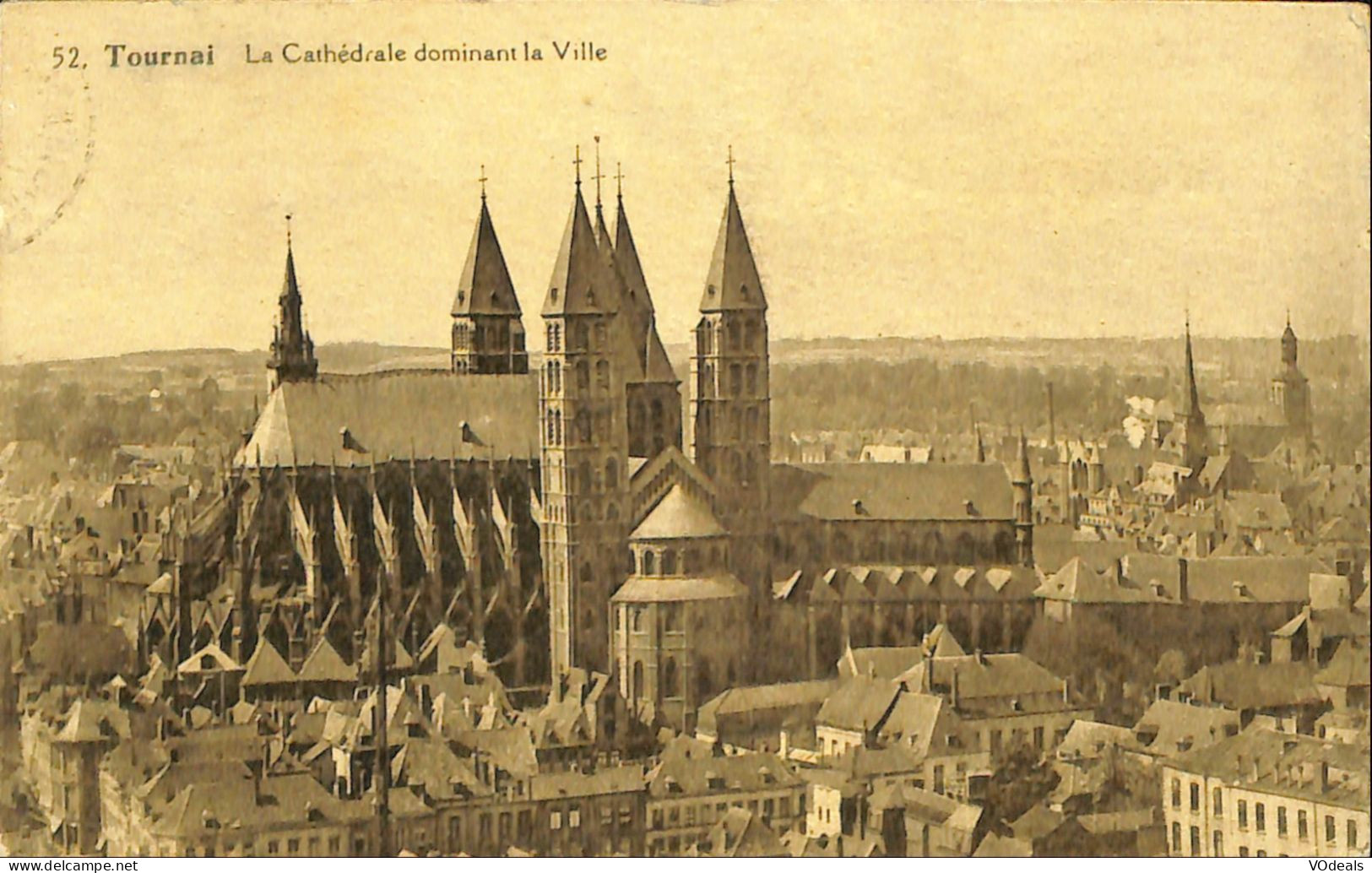 Belgique - Hainaut - Tournai - La Cathédrale Dominant La Ville - Tournai