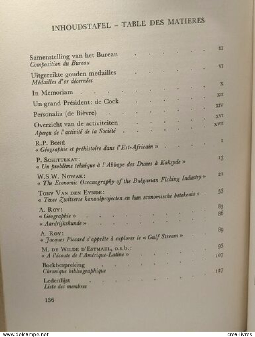 Société Royale De Géographie D'Anvers - Bulletin Tijdschrift - DEEL LXXIX 1968 + DEEL LXXX 1969 + DEEL LXXXI 1970 + DEEL - Non Classés