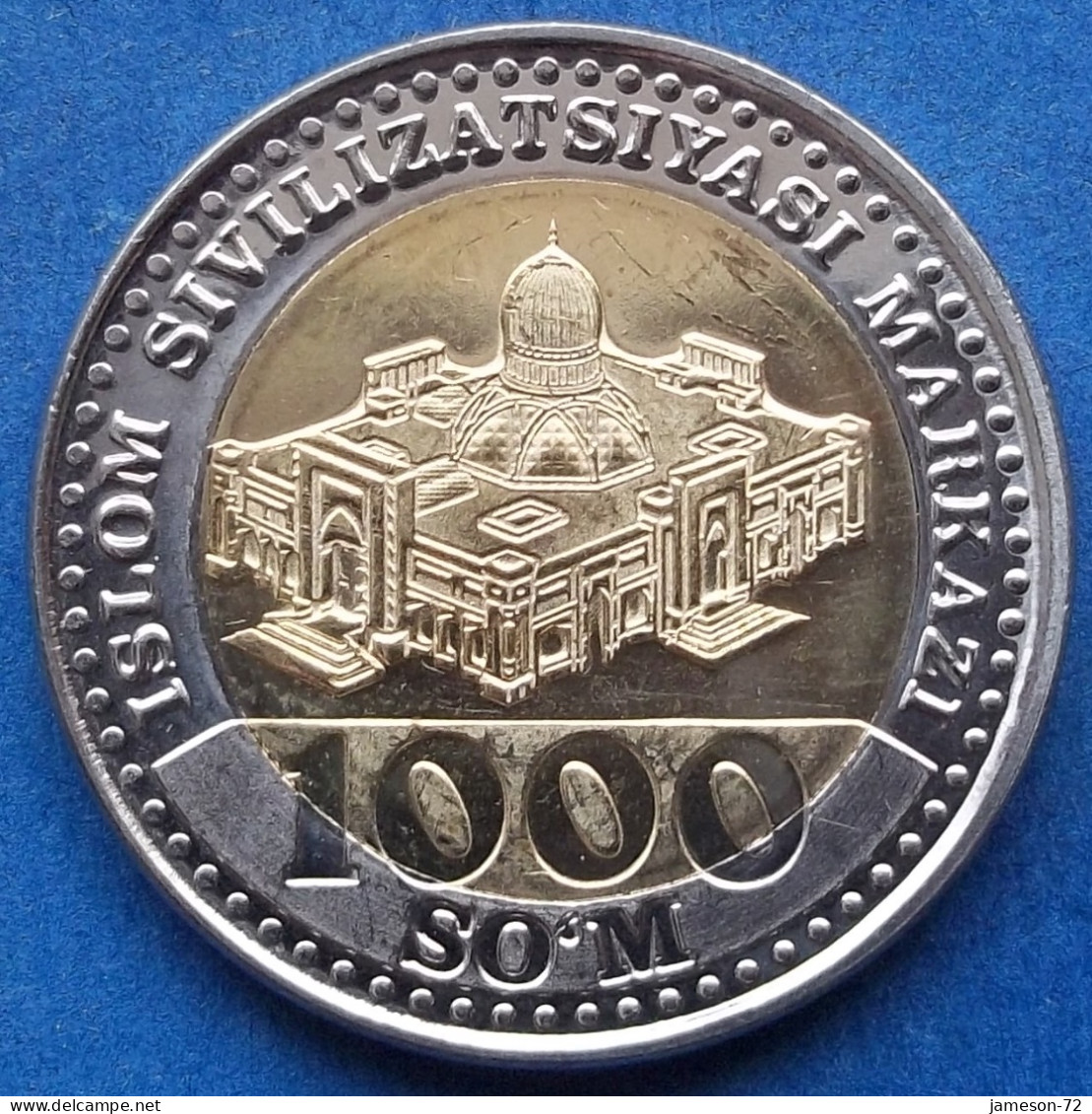 UZBEKISTAN - 1000 Som 2022 Center Of Islamic Civilization Tashkent KM# 40 Independent Republic (1991) - Edelweiss Coins - Ouzbékistan