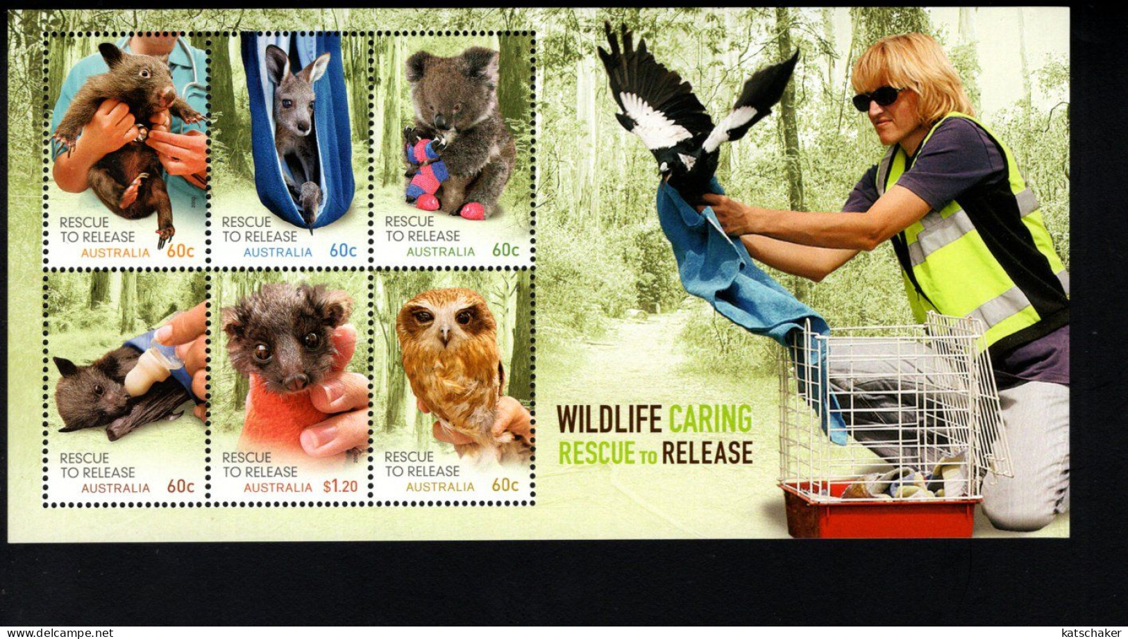 1926997809 2010 SCOTT 3366A (**) POSTFRIS MINT NEVER HINGED EINWANDFREI - CARE FOR WILDLIFE - FAUNA - Nuevos