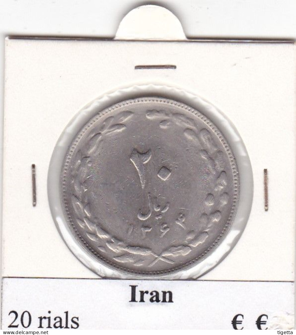 IRAN   20 RIALS  ANNO 1992-2003 COME DA FOTO - Iran