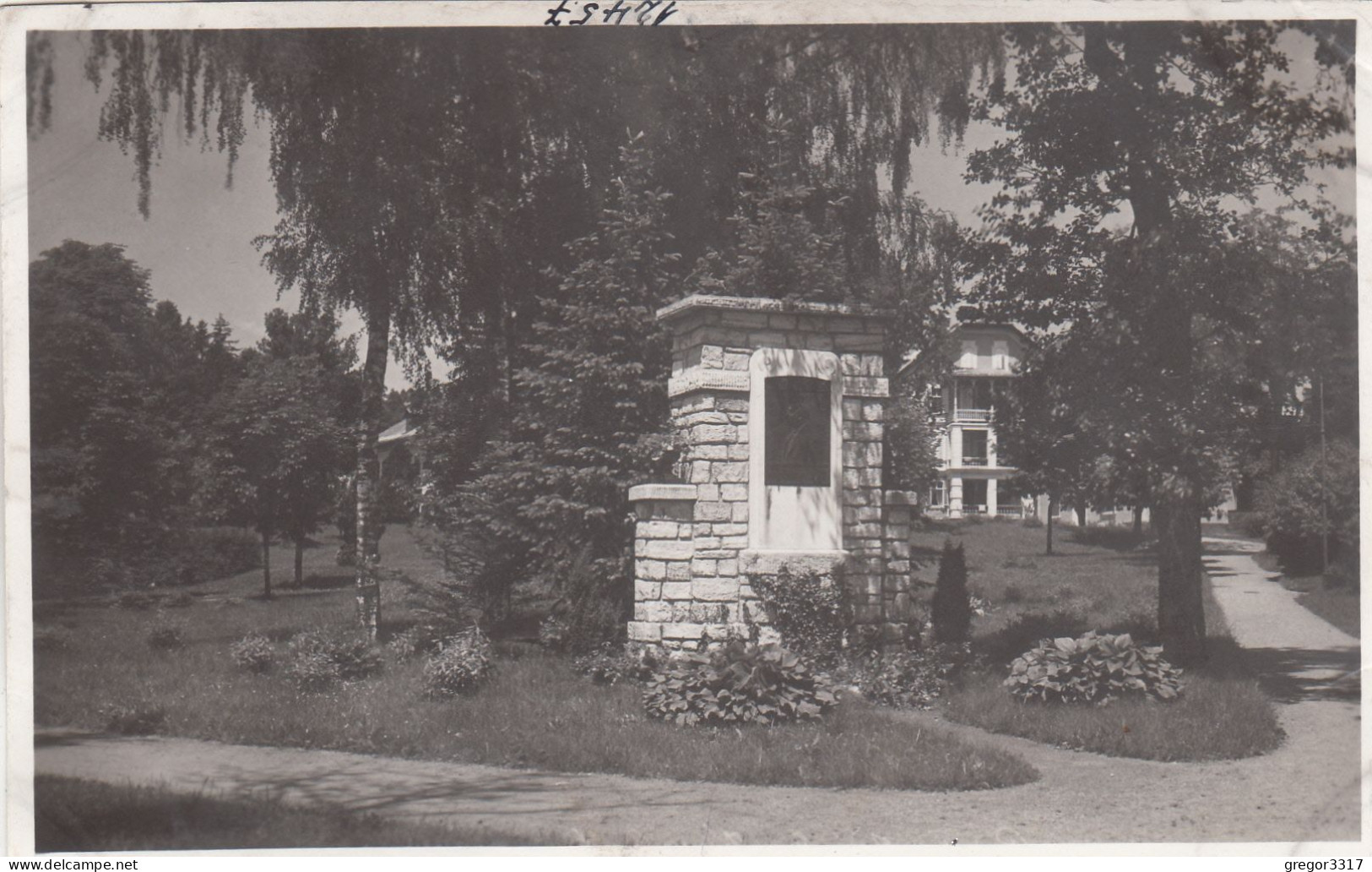 E549) PÖRTSCHACH Am Wörthersee - Koschatdenkmal U. Pension WERZER - Alte FOTO AK - Pörtschach