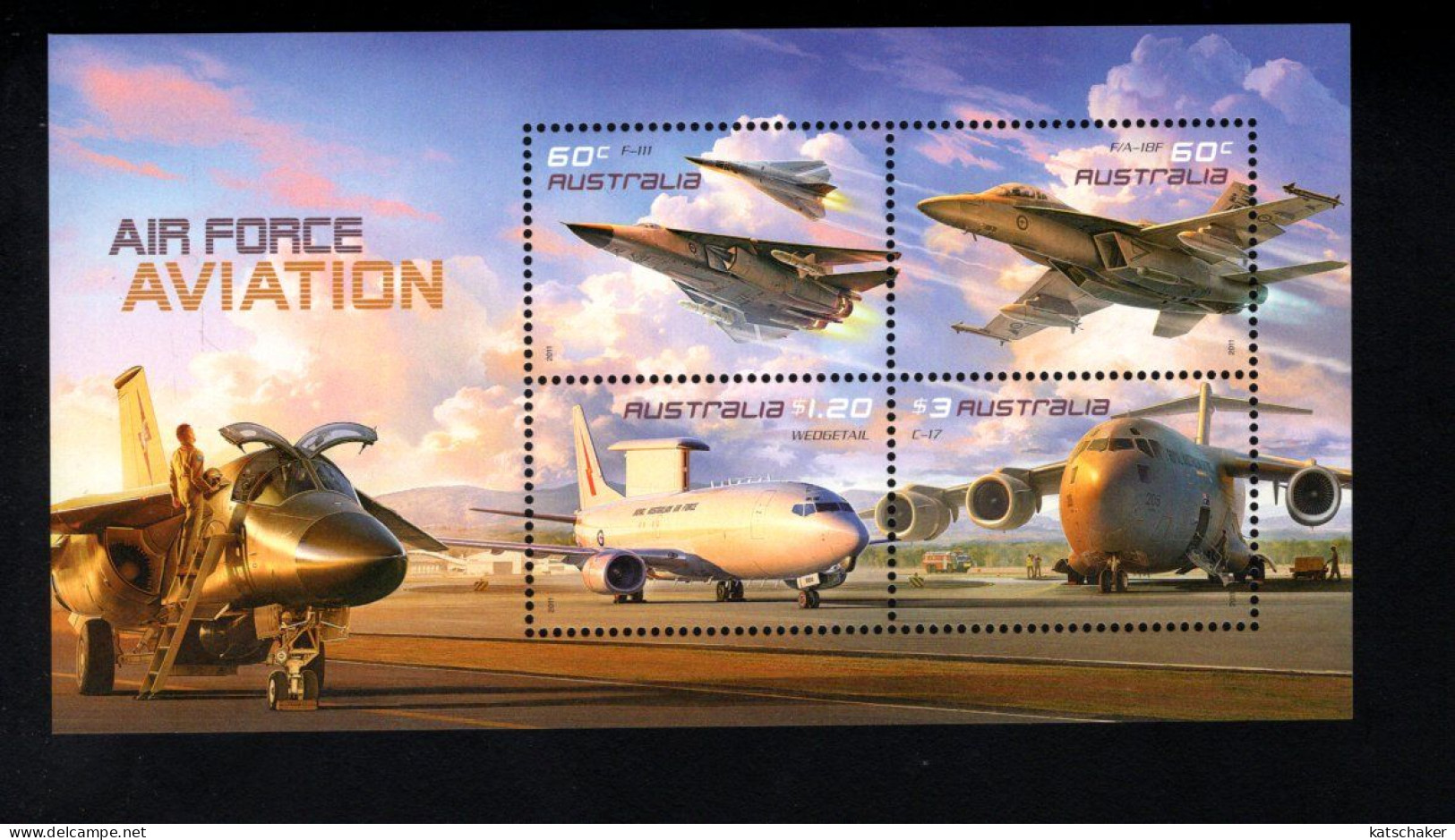 1927001634 2011 SCOTT 3415A (**) POSTFRIS MINT NEVER HINGED EINWANDFREI - MILITARY AIRCRAFT - Mint Stamps