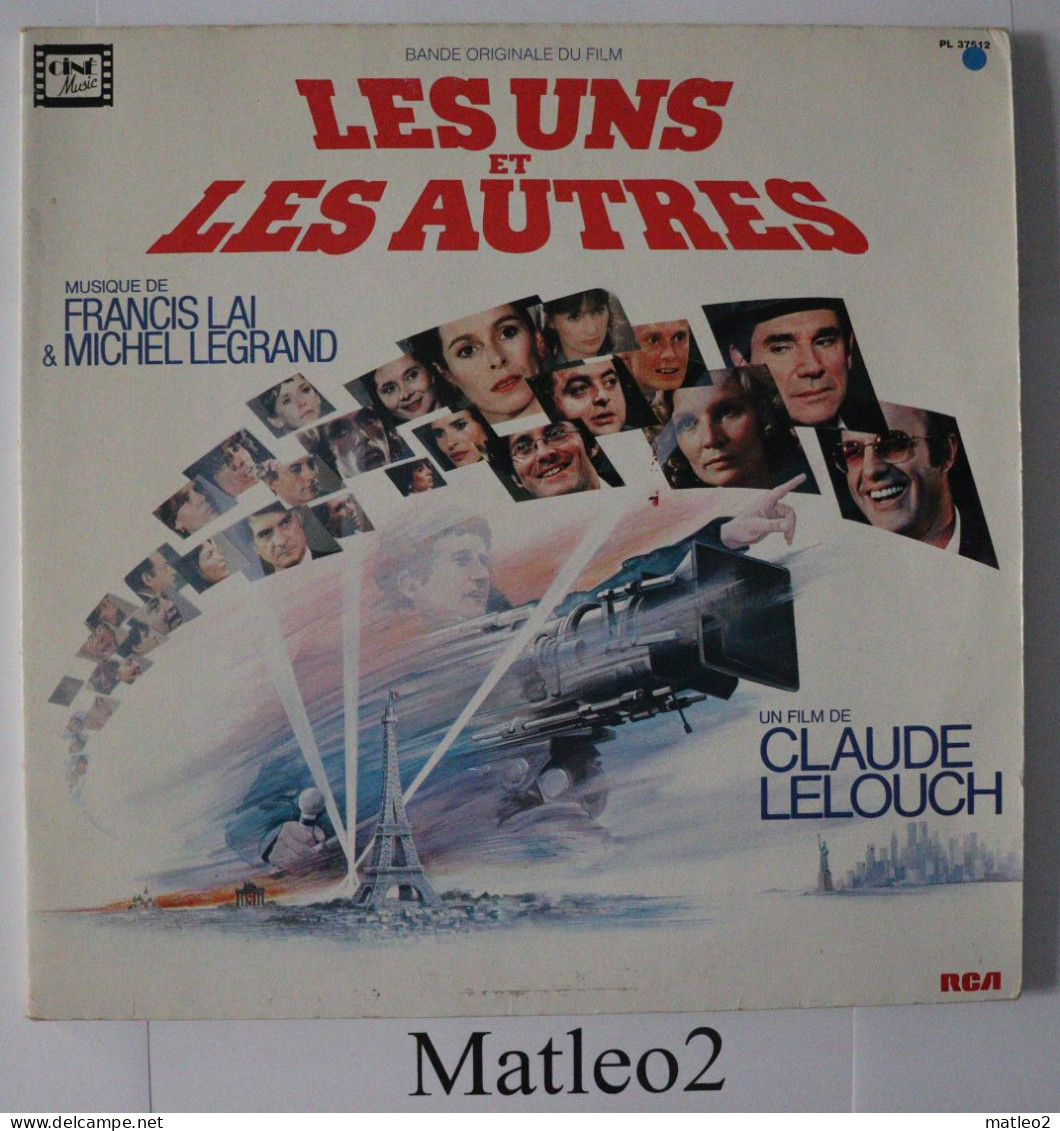 Album Vinyle 33 Tours : Francis Lai & Michel Legrand - Les Uns Et Les Autres (Bande Originale Du Film) - Filmmusik