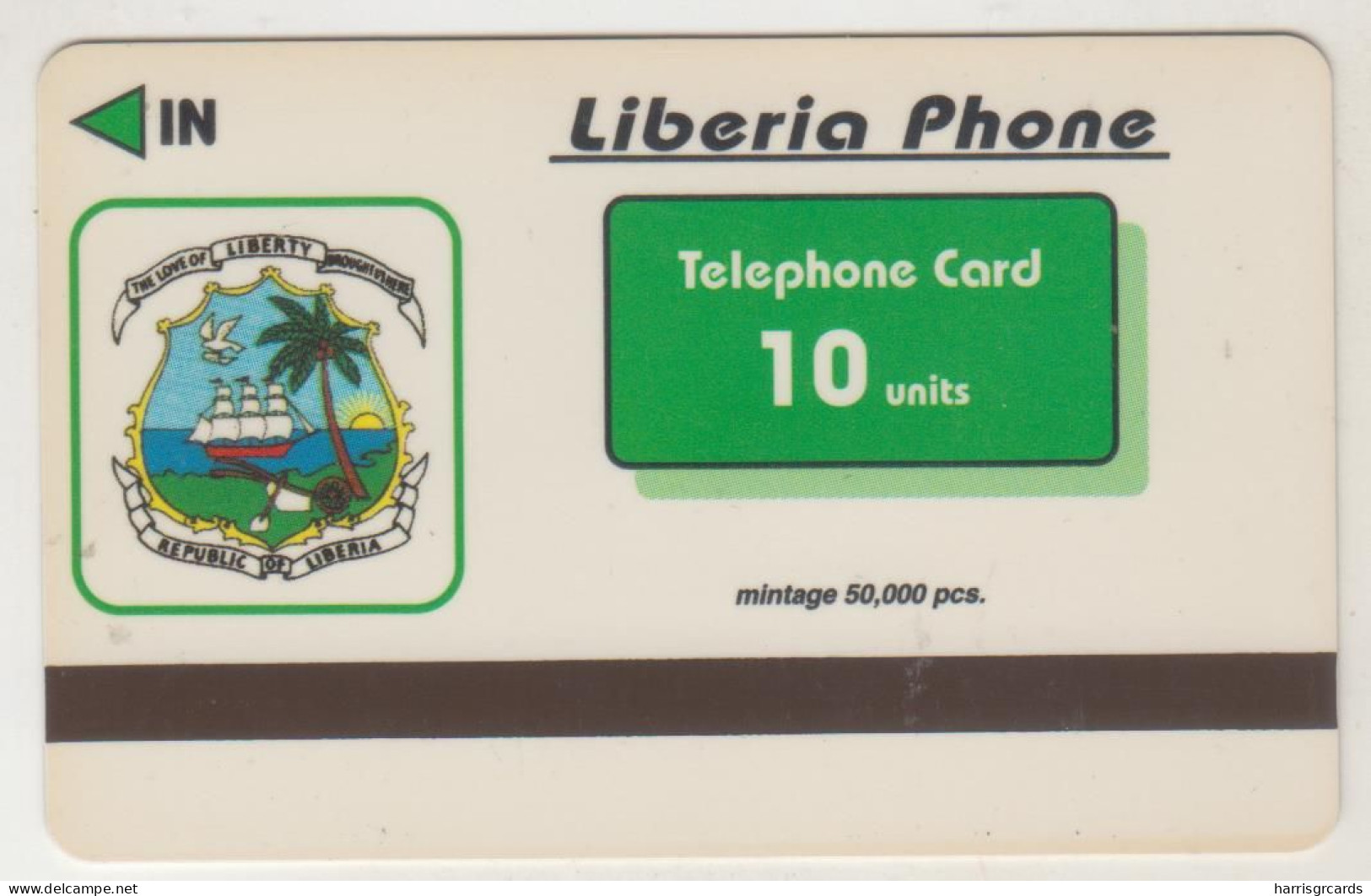 LIBERIA - Airplane, 10 U, FAKE - Liberia