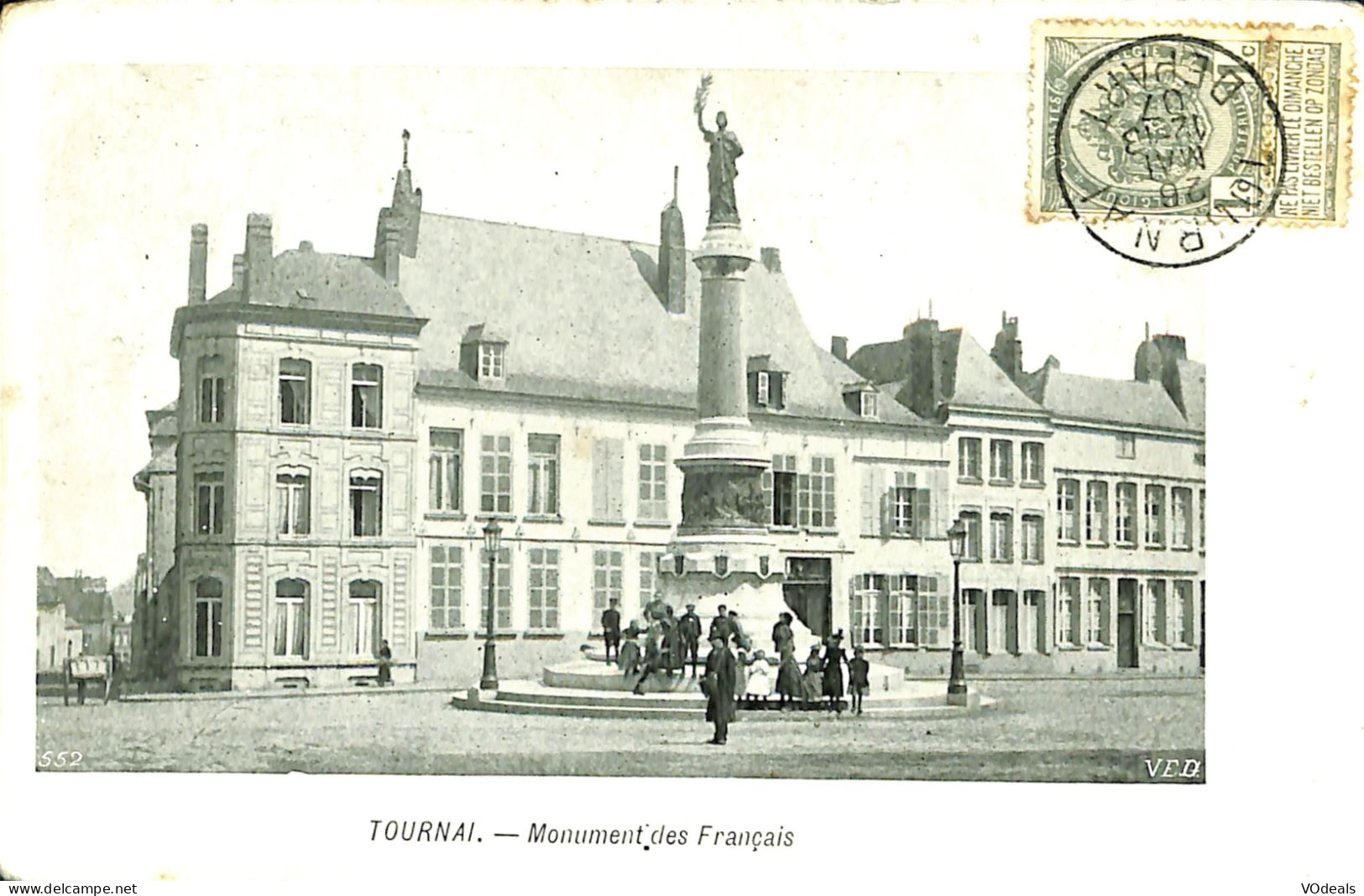 Belgique - Hainaut - Tournai - Monument Des Français - Tournai