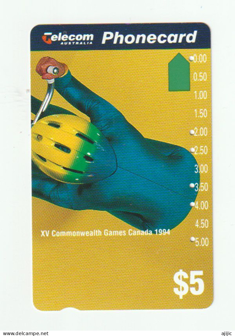 CANADA 1994 Commonwealth Games.Victoria, British Columbia,  AUSTRALIAN TELECOM PHONECARD. - Canada