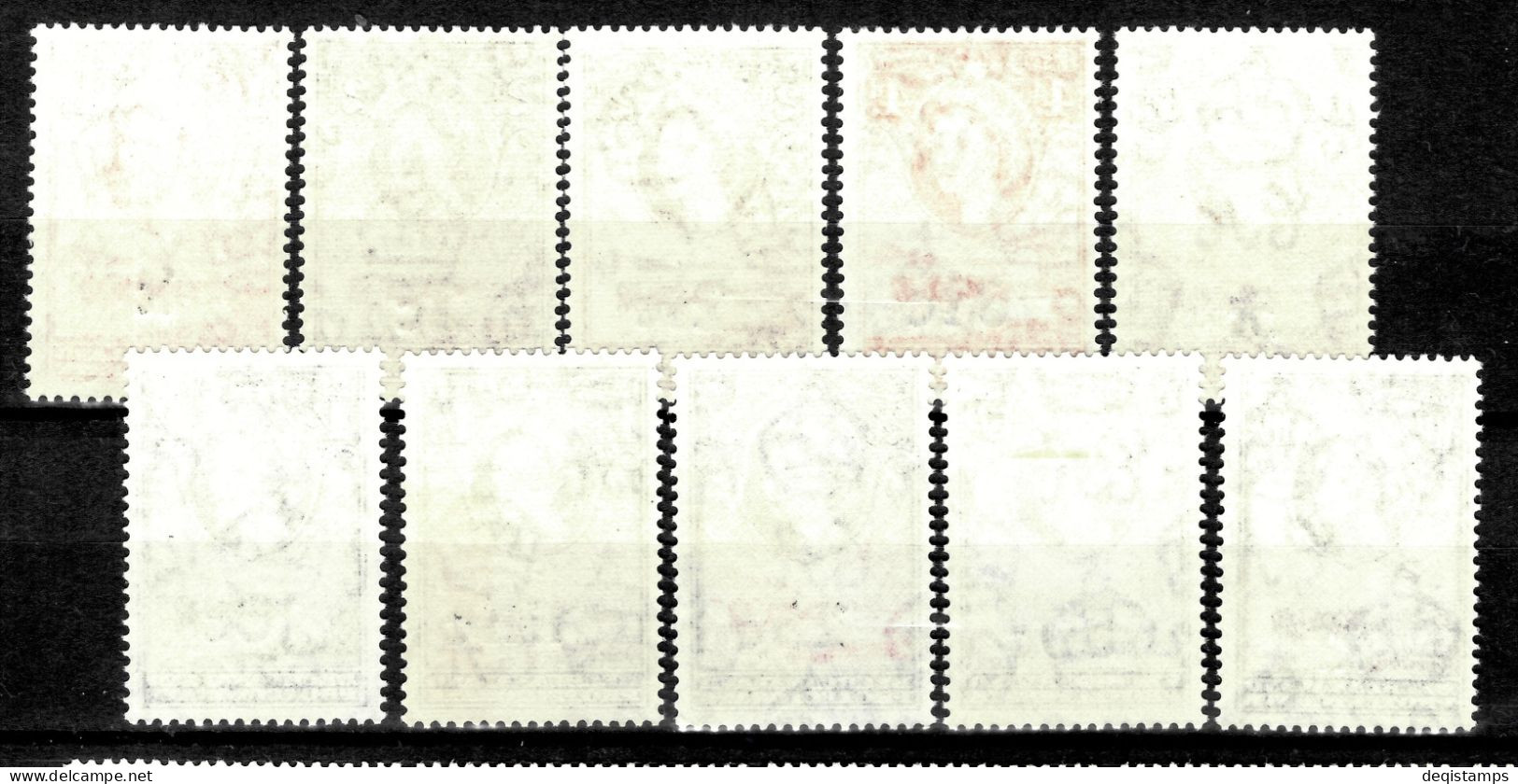 British Bechuanaland Protectorate 1961  SG N. 157-67( Miss 2 1/2c )  MNH Set - 1885-1964 Protectoraat Van Bechuanaland