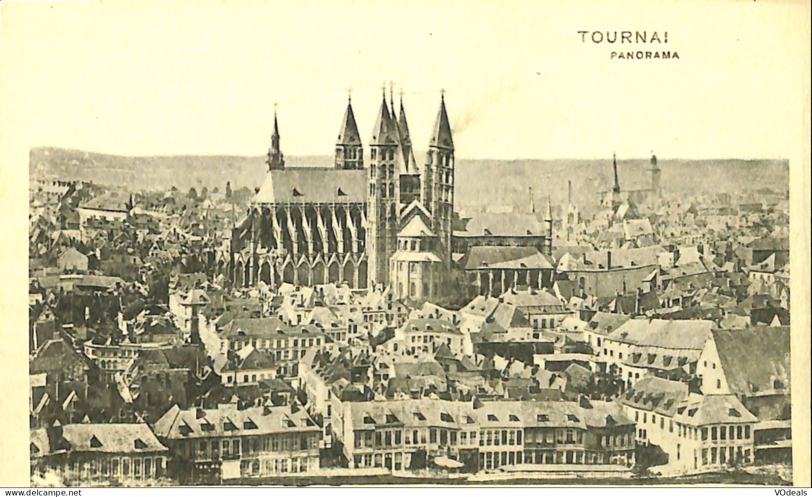 Belgique - Hainaut - Tournai - Panorama - Tournai