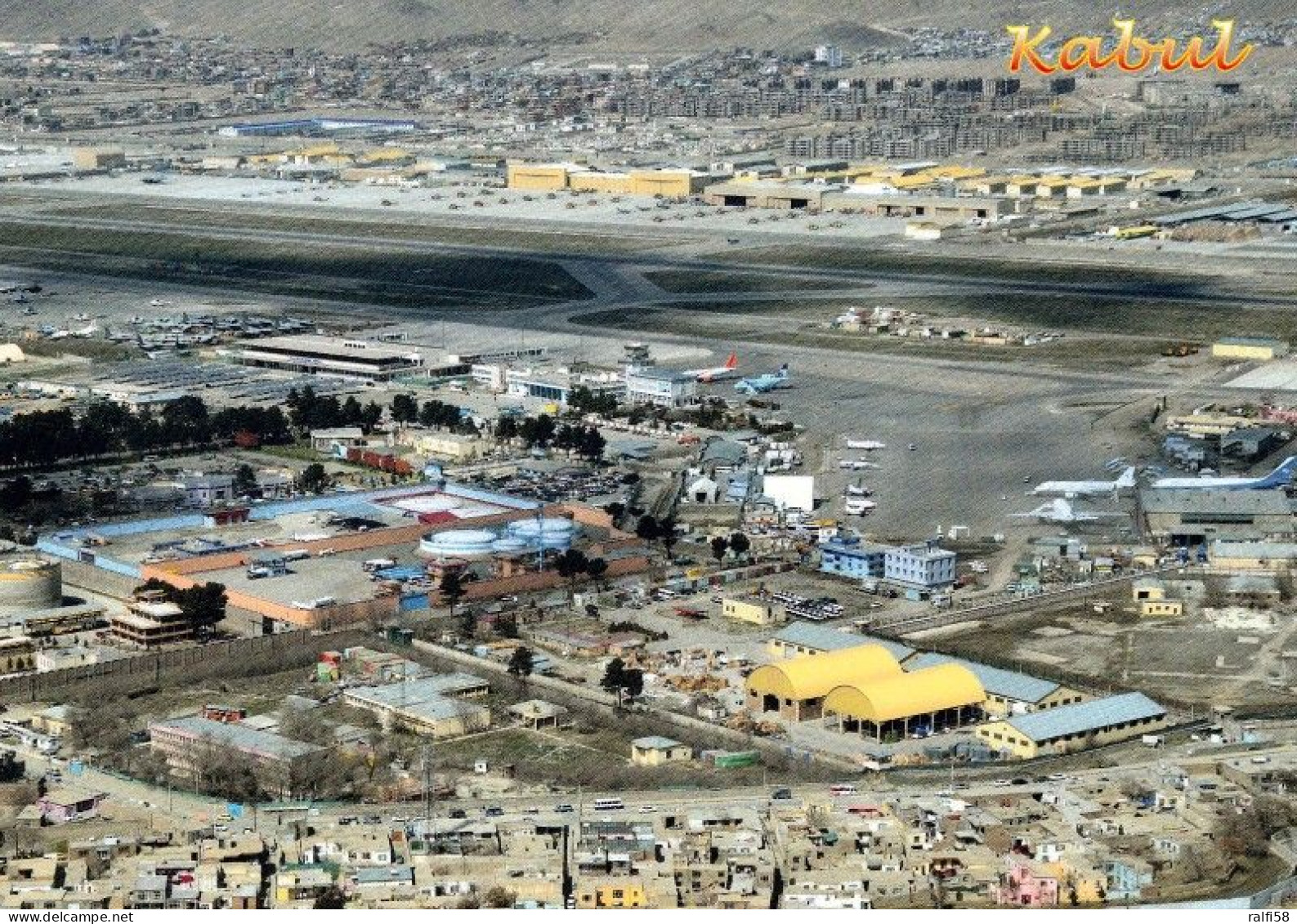 1 AK Afghanistan * Hamid Karzai International Airport In Der Hauptstadt Kabul - Luftbildaufnahme * - Afganistán