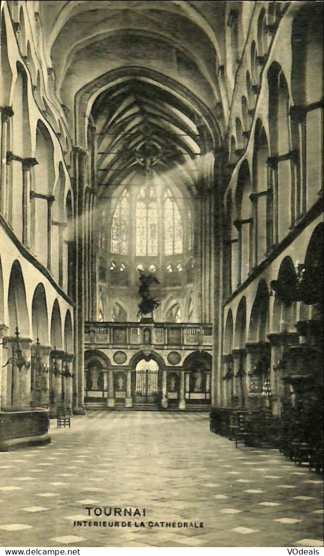 Belgique - Hainaut - Tournai - Intérieur De La Cathédrale - Tournai