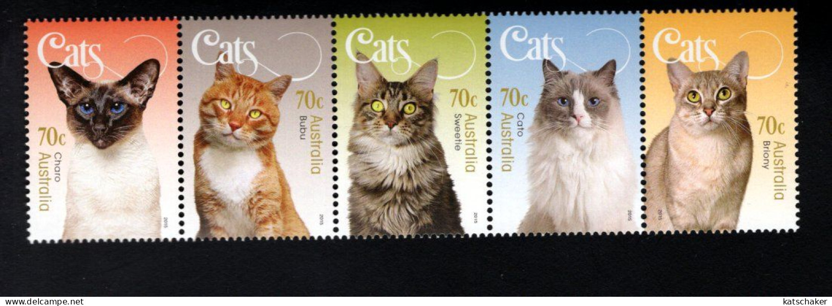 1927021488 2015 SCOTT 4292A (**) POSTFRIS MINT NEVER HINGED EINWANDFREI -  CATS - HOUSE CATS - Neufs