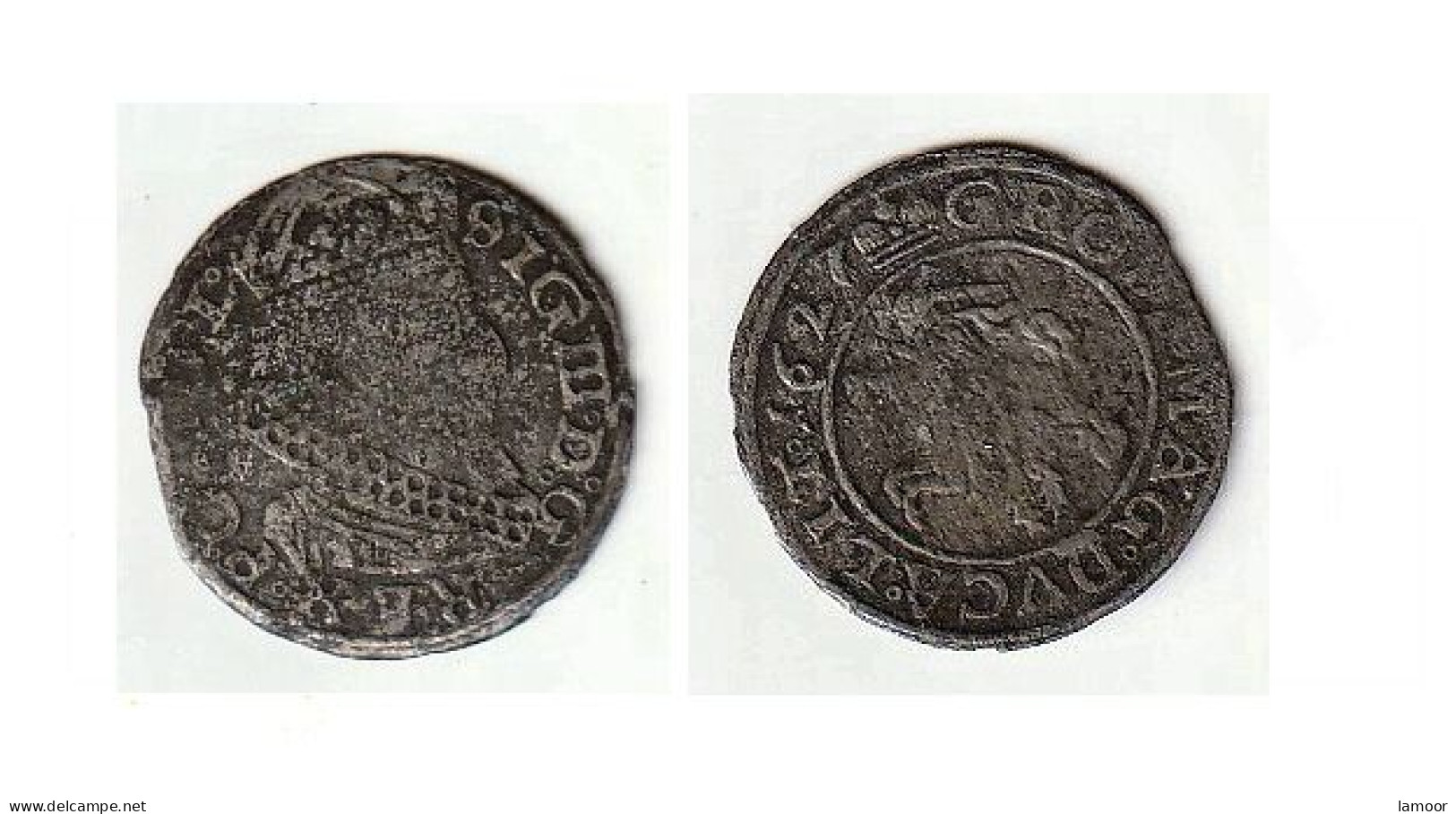 Polen-Litauen Groschen 1627 Sigismund III. - Litouwen