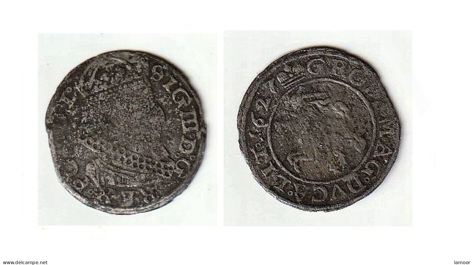 Polen-Litauen Groschen 1627 Sigismund III. - Lithuania