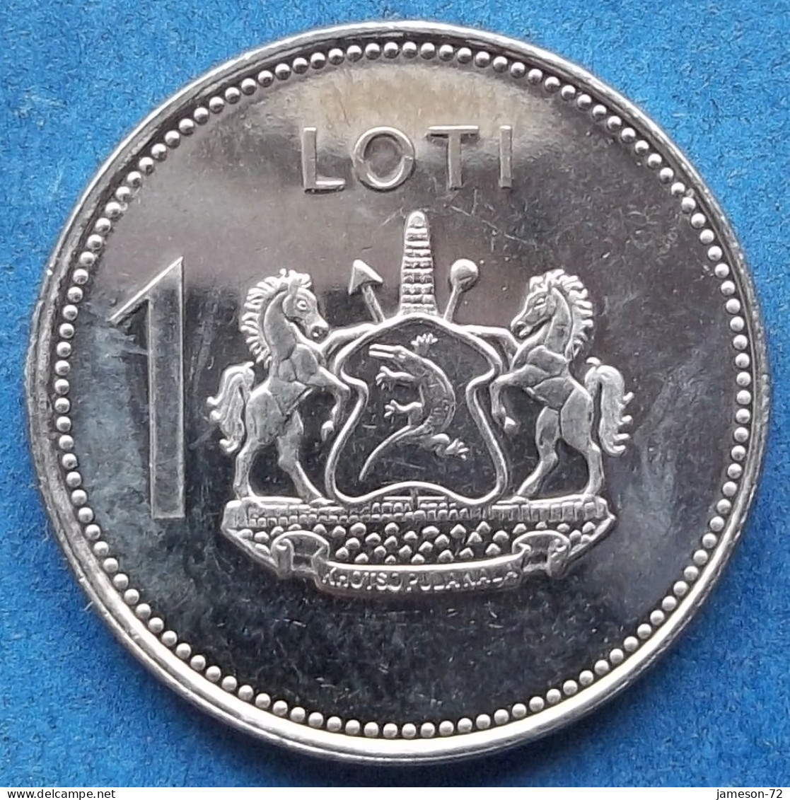 LESOTHO - 1 Loti 2016 "King Of Lesotho Moshoeshoe I" KM# 66 Letsie III (1996) - Edelweiss Coins - Lesotho