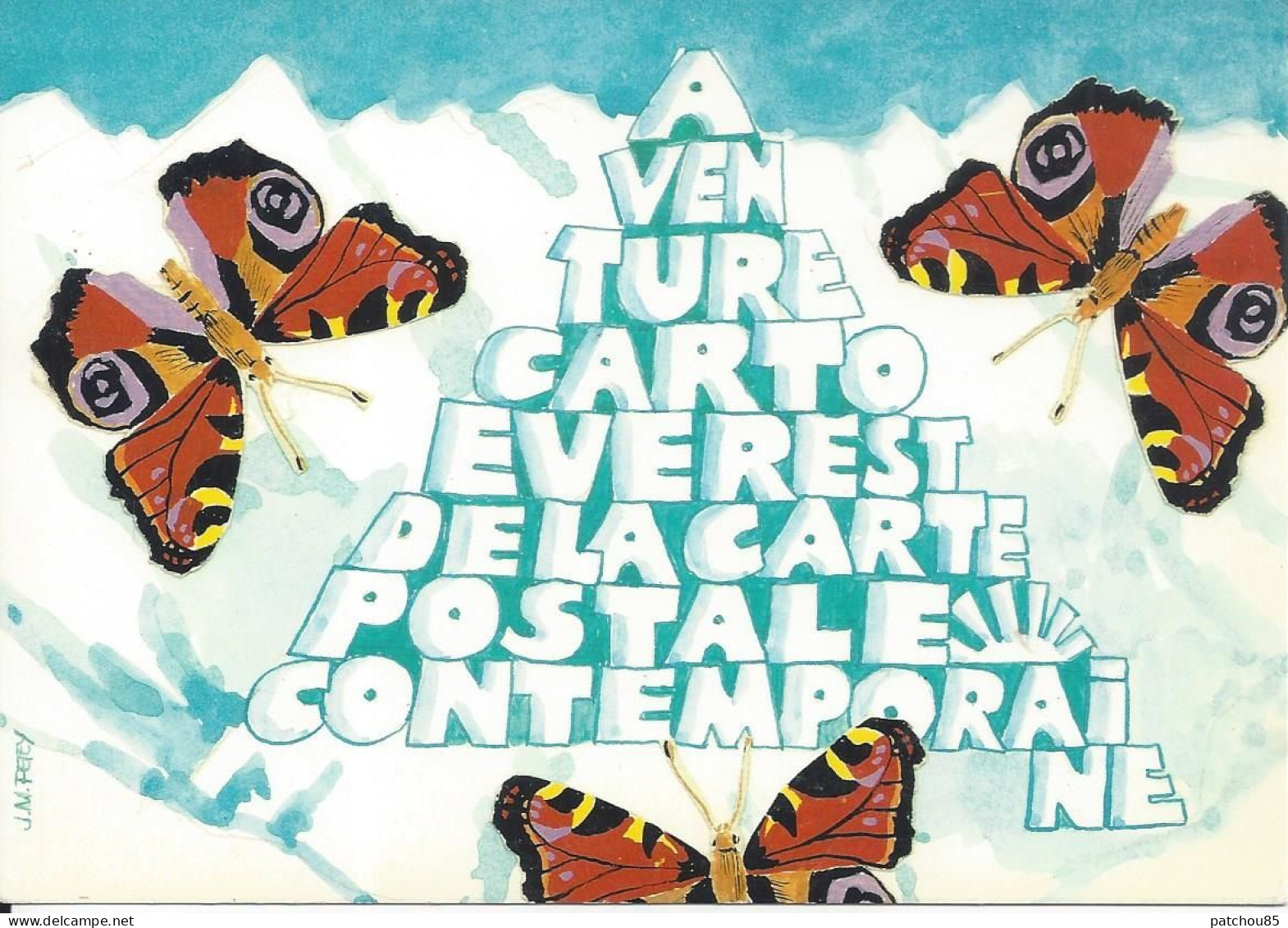 CPM  Petey Jean Marie   L’Aventure Carto Everest De La Carte Postale Contemporaine 1987 - Petey