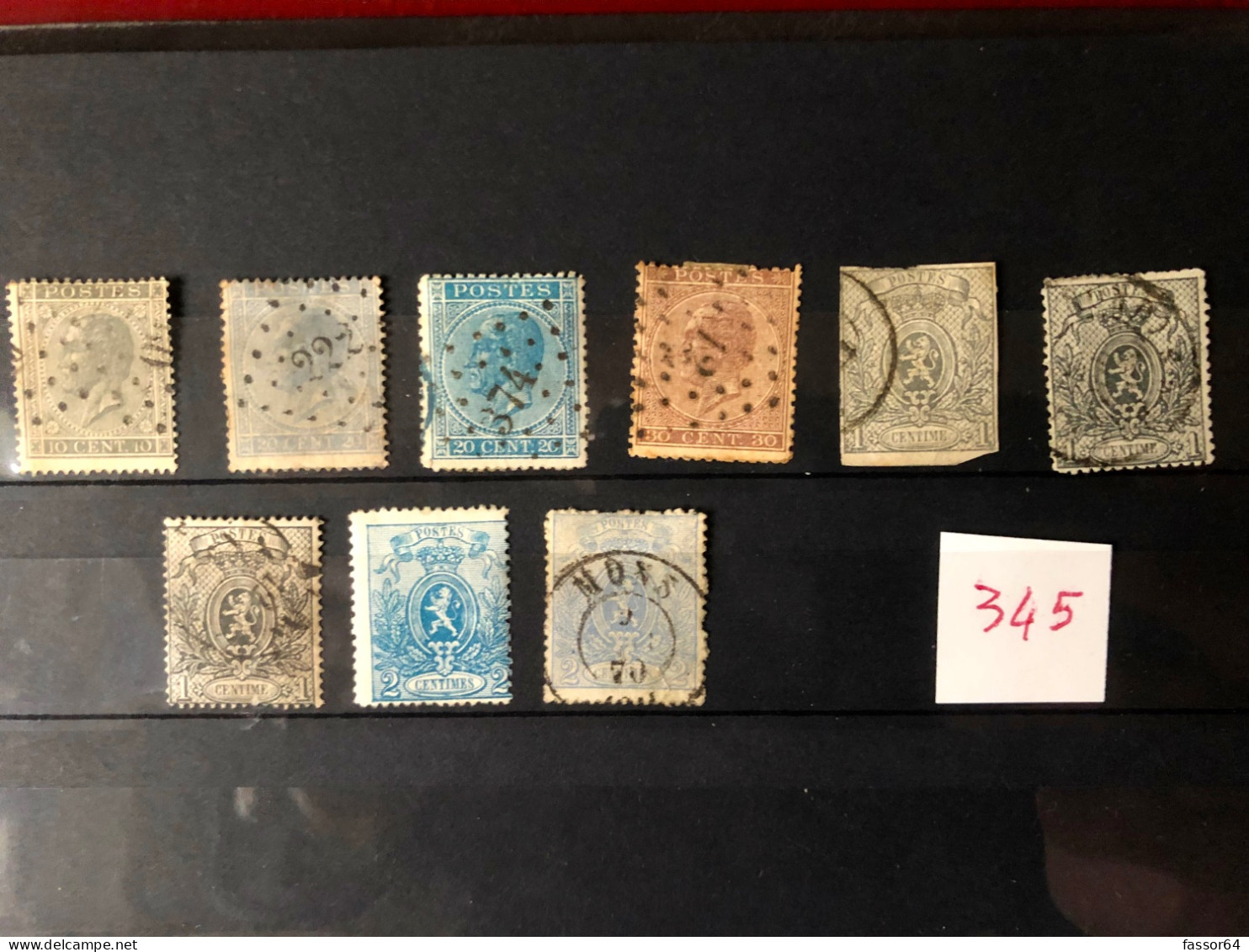 Belgique Neufs Et Oblitérés Lot 345 1965/1966 Côte + 628 Euros Leopold 1er N°22-23a-24-24a - Sonstige & Ohne Zuordnung