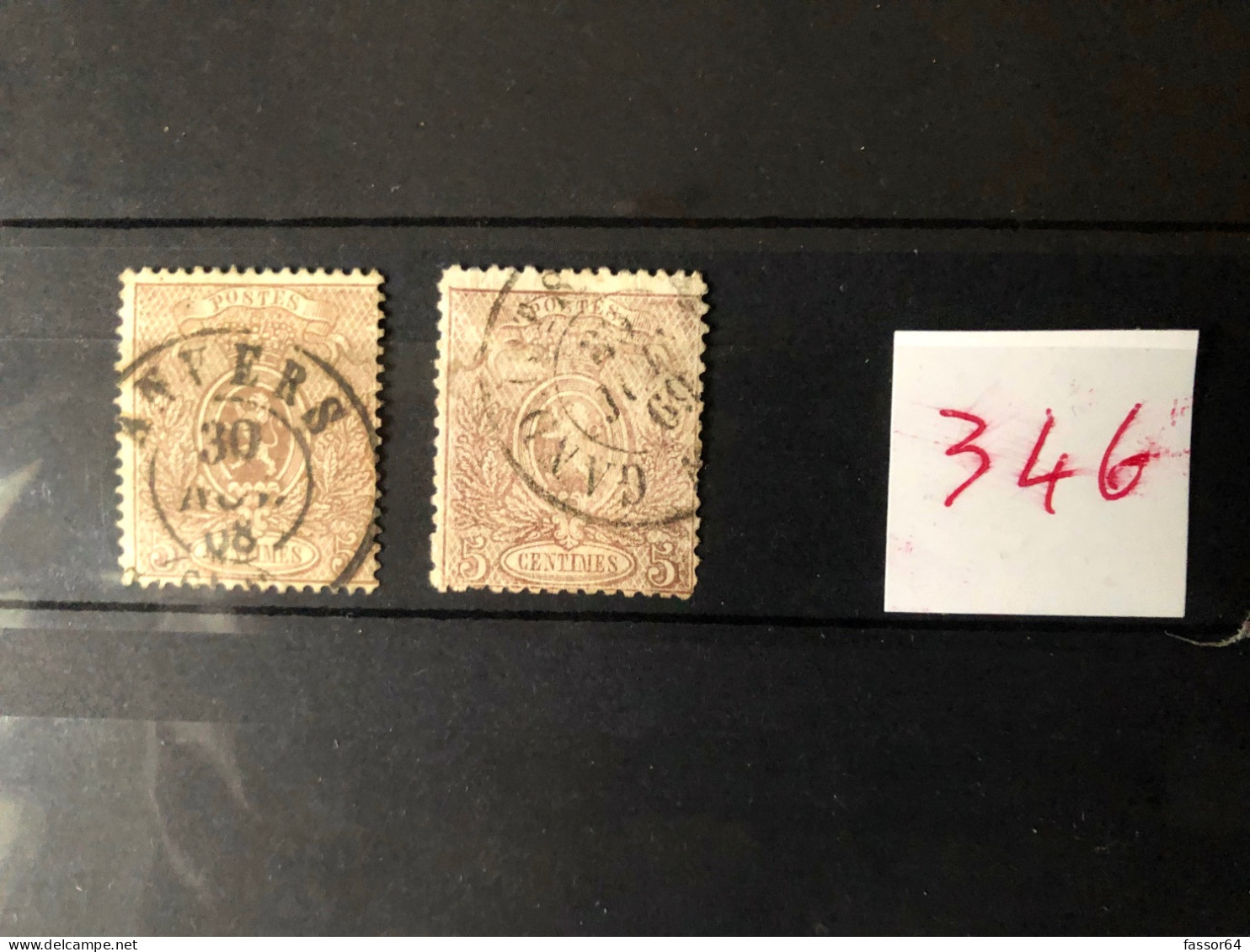 Belgique Oblitérés Lot 346 1965/1966 Côte + 190 Euros N°25-25a - Andere & Zonder Classificatie