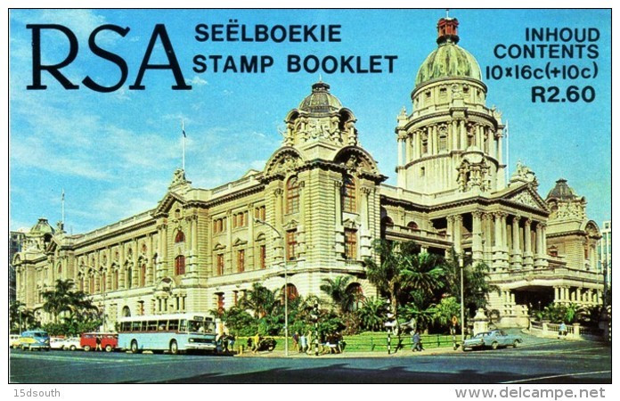 South Africa - 1987 Natal Flood Relief Booklet 1 # SG SB20 - Cuadernillos