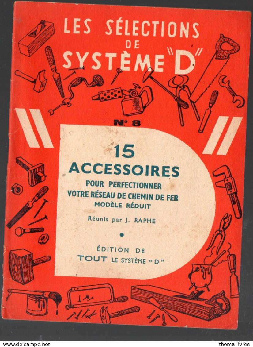 15 Accessoires Pour Perfectionner Votre Réseau De Chemin De Fer Modèle Réduit  1953   (PPP45868) - Spoorwegen En Trams