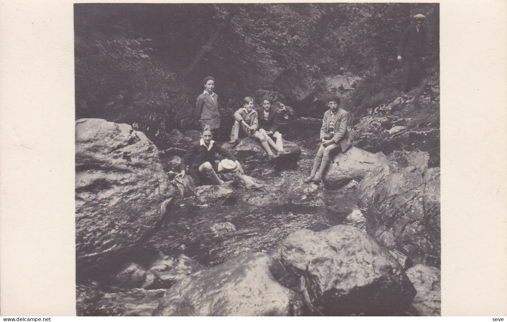 Près De HOCKAY La HOEGNE Photo Carte Animée Non Postée Août 1930 - Jalhay