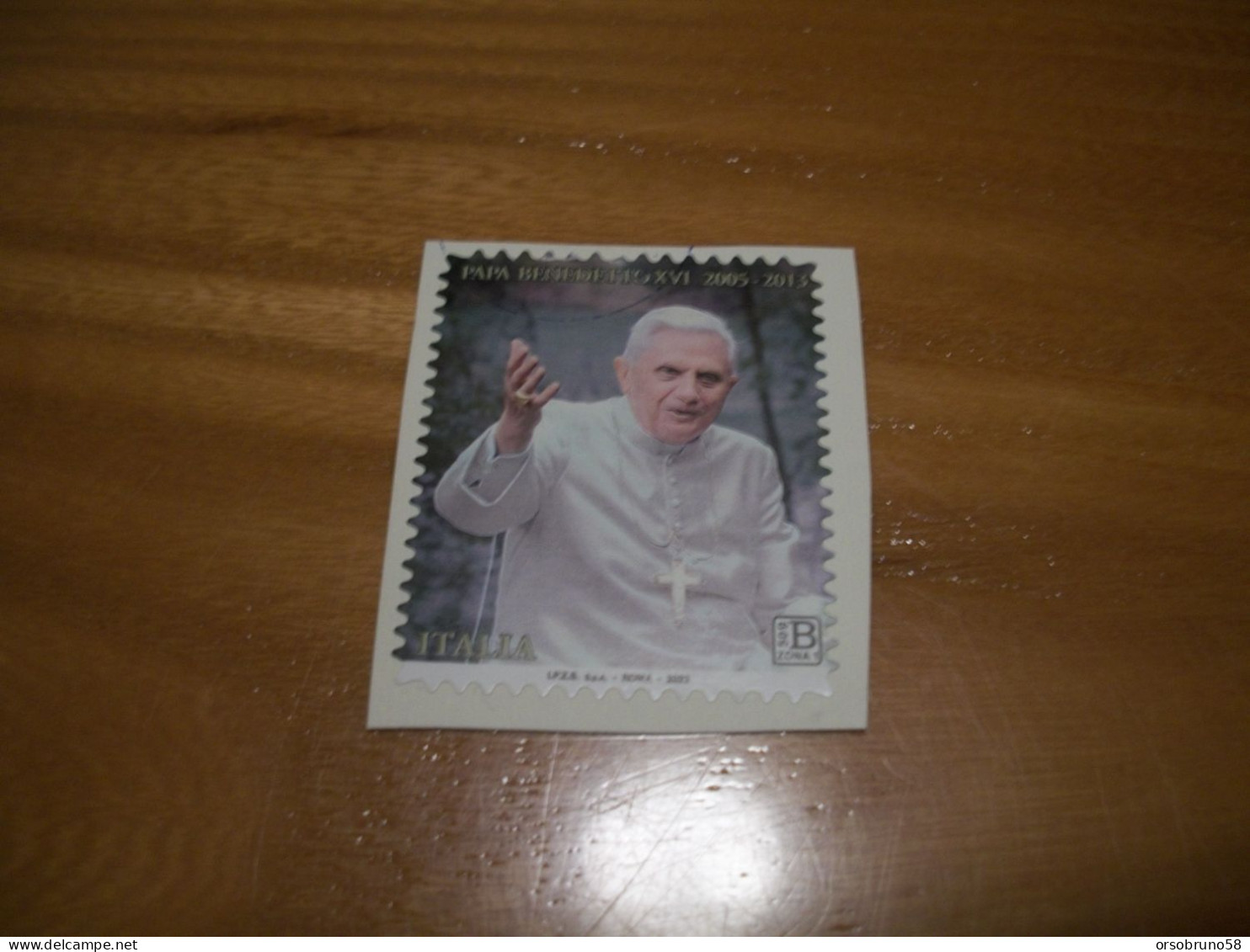 2023 REPUBBLICA -  PAPA  BENEDETTO XVI 50 G. -   B ZONA 1 - 2021-...: Oblitérés