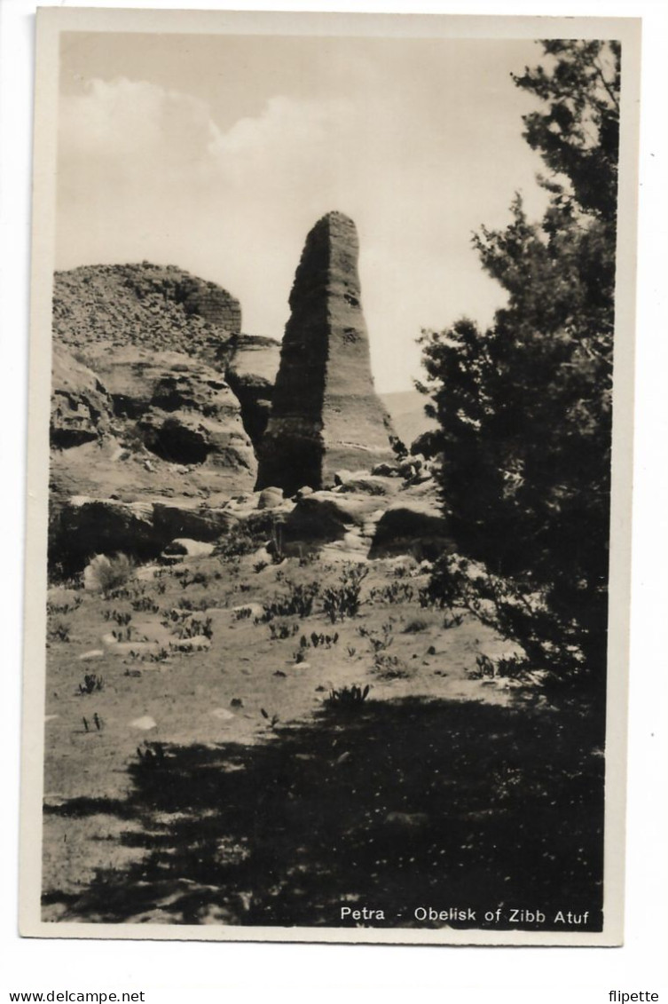 L60F584 - Jordanie - Petra - Obelisk Of Zibb Atuf - Sions Verglas Jerusalem - Jordanie