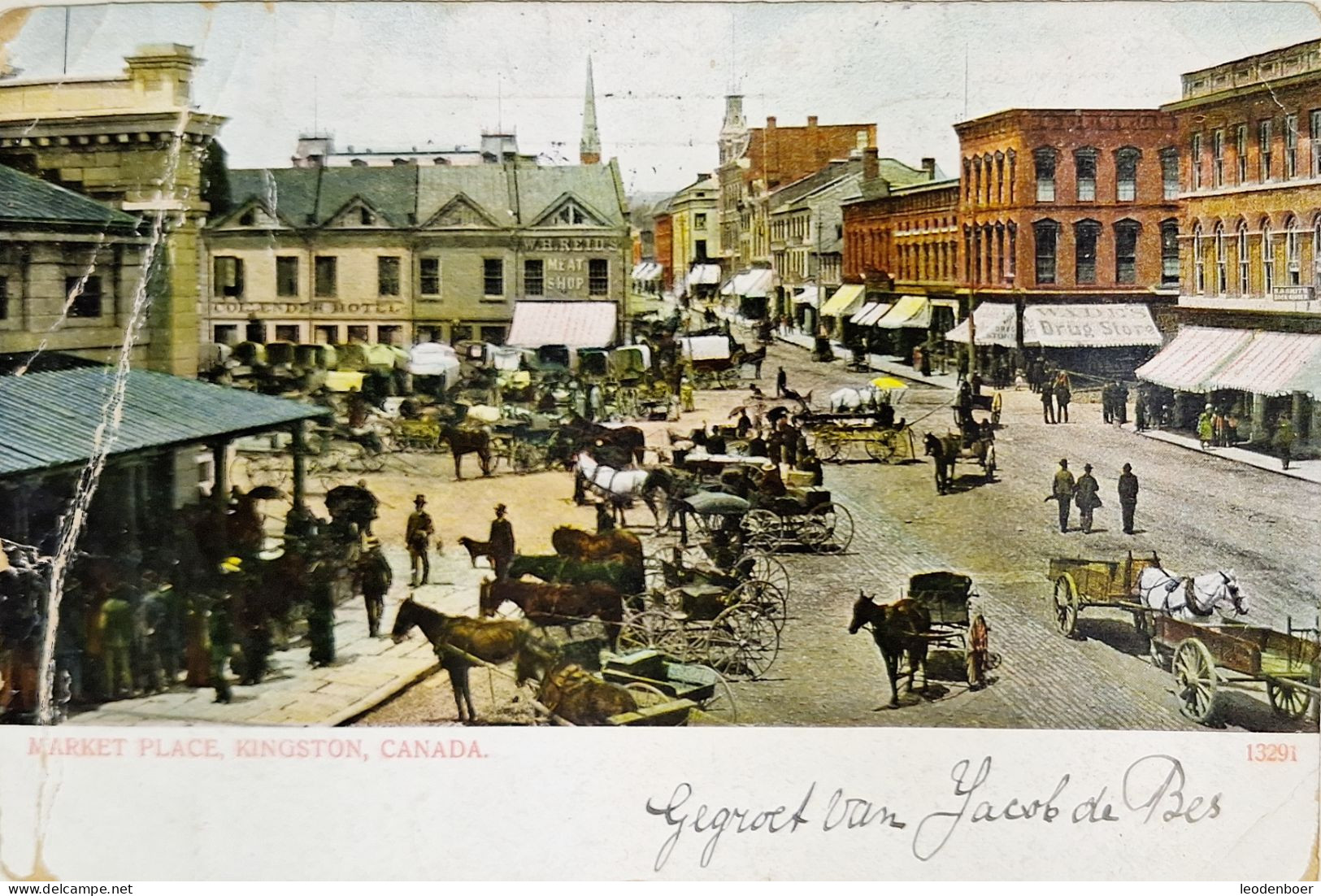 A.117 - Kingston - Market Place - 1910 - Kingston