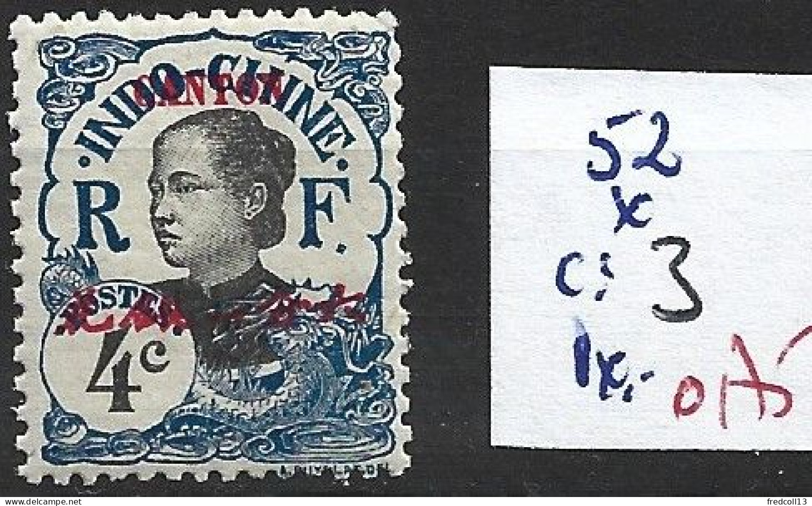 CANTON 52 * Côte 3 € - Unused Stamps