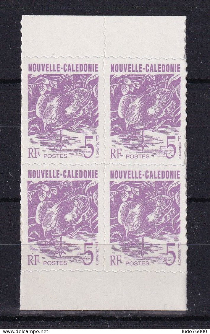 D 738 / NOUVELLE CALEDONIE / N° 655 BLOC DE 4 NEUF** COTE 6.80€ - Verzamelingen & Reeksen