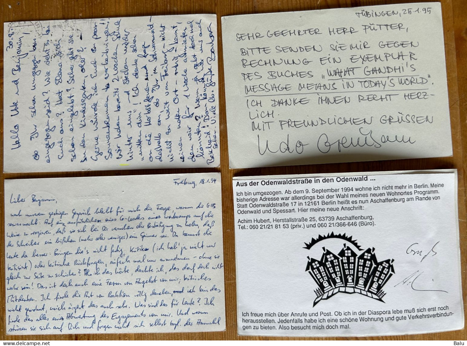 Bund Postkarte 80 Pfg. Michel Nr. P150 4x Gestempelt, 2 Scans, WSt. Sehenswürdigkeiten Zeche Zollern II Dortmund - Postcards - Used