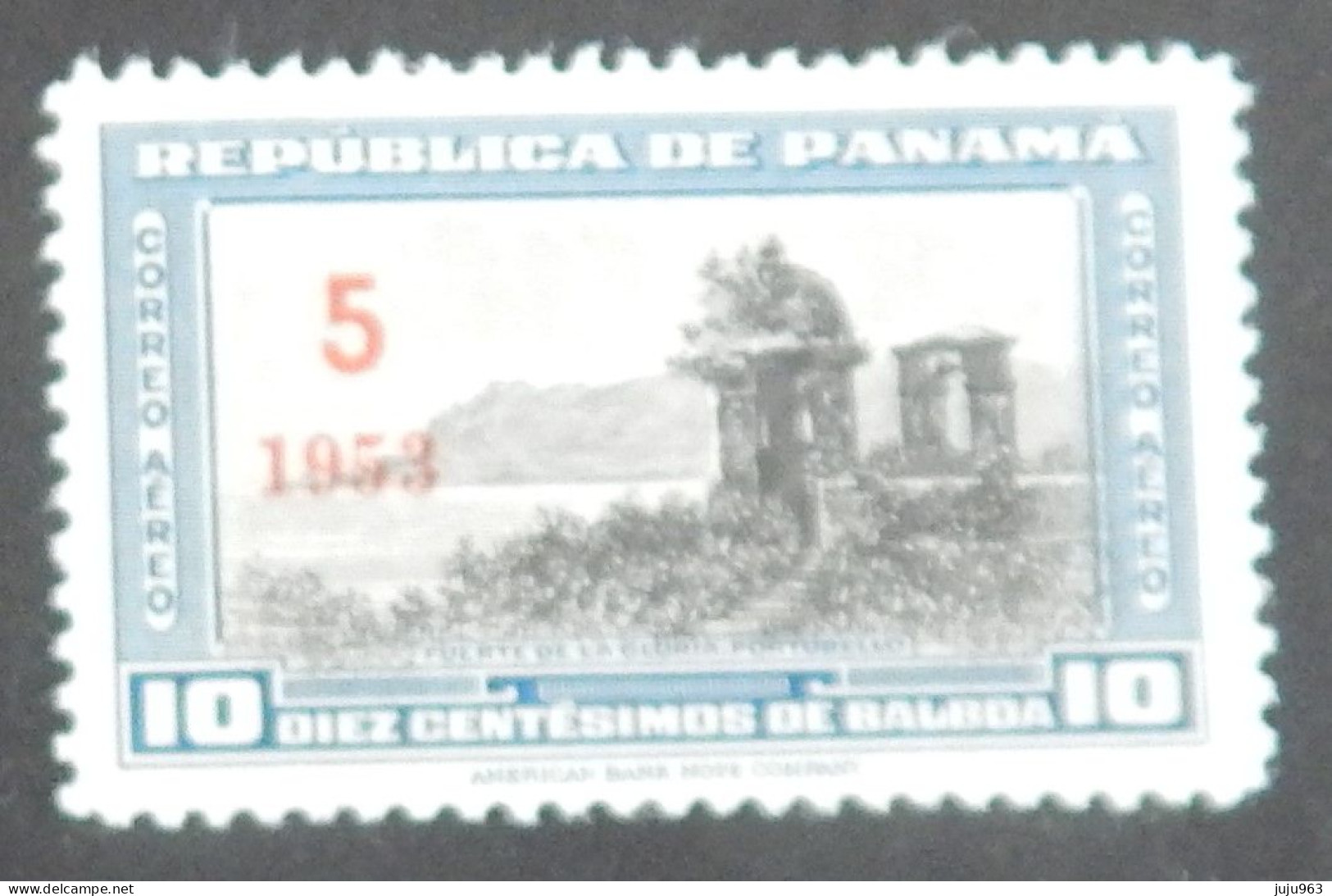 PANAMA YT PA 123 NEUF**MNH "PORTE DE LA GLOIRE" ANNÉE 1953 - Panama