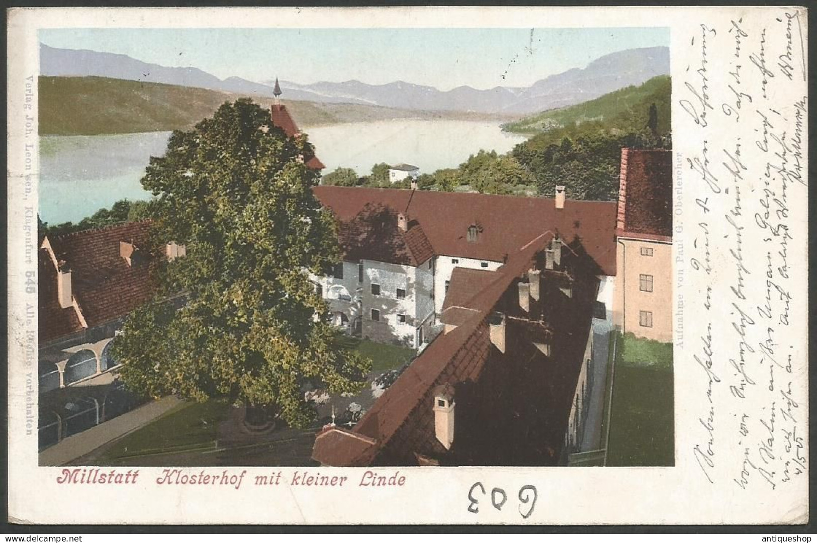 Austria-----Millstatt-----old Postcard - Millstatt