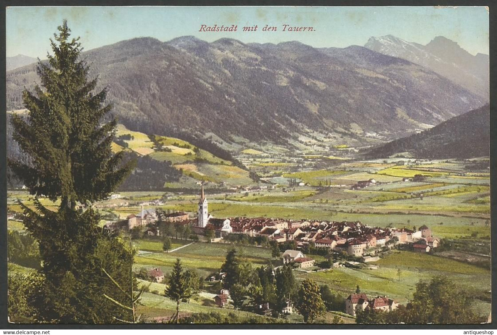 Austria-----Radstadt-----old Postcard - Radstadt