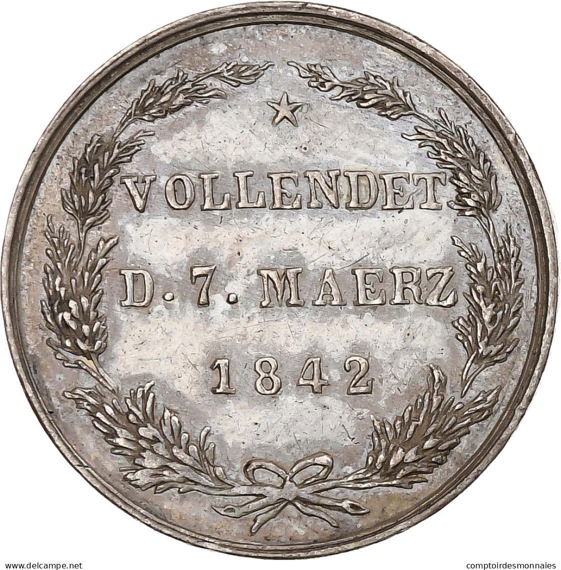 Allemagne, Médaille, Paul Friedrich, 1842, Commemorative, SPL, Argent - Other & Unclassified