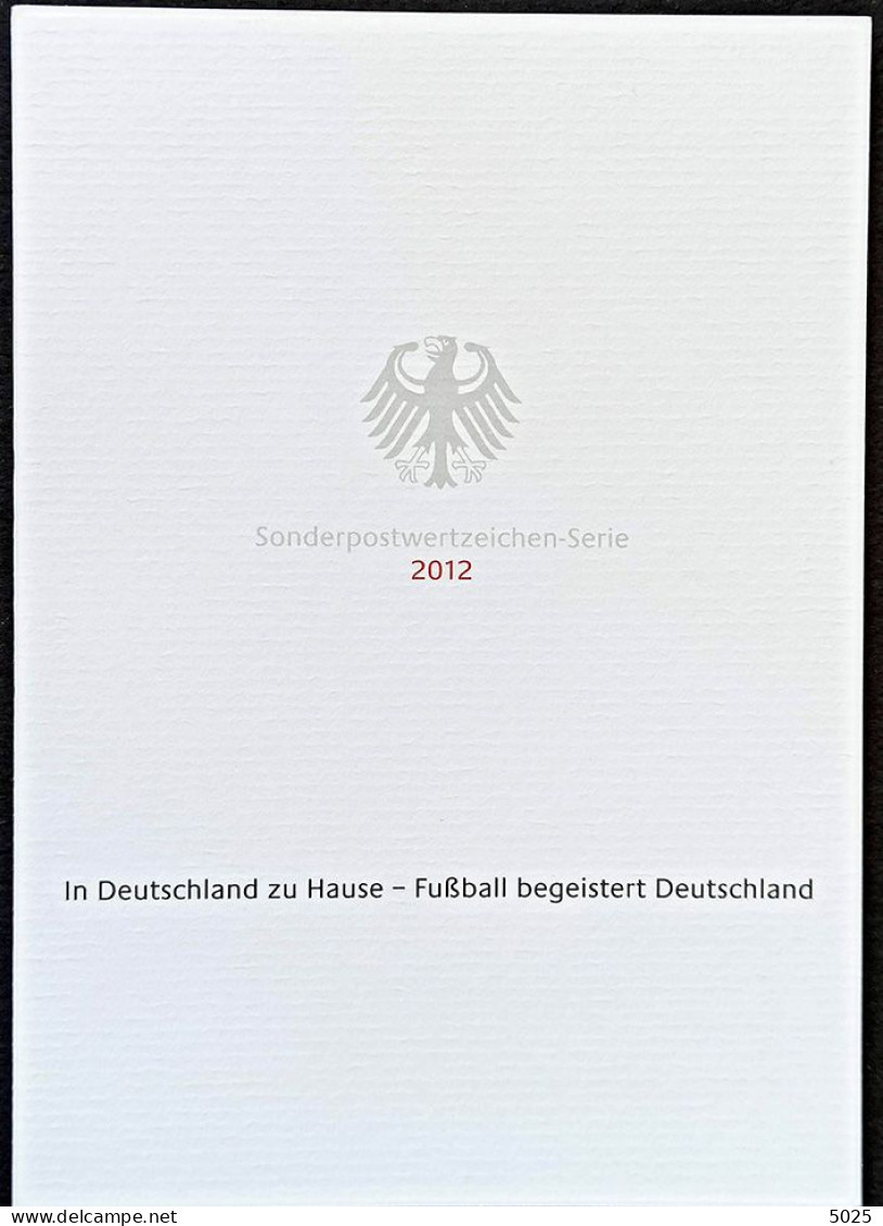 2012 - ALLEMAGNE - Encart Commémoration Coupe 2006 - Football EGT - 2006 – Allemagne