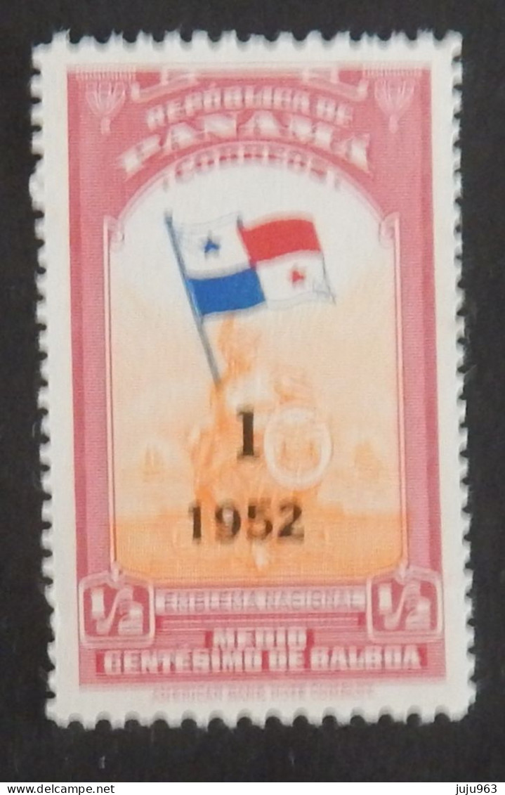 PANAMA YT 282 NEUF**MNH " DRAPEAU NATIONAL"ANNÉE 1952 - Panama