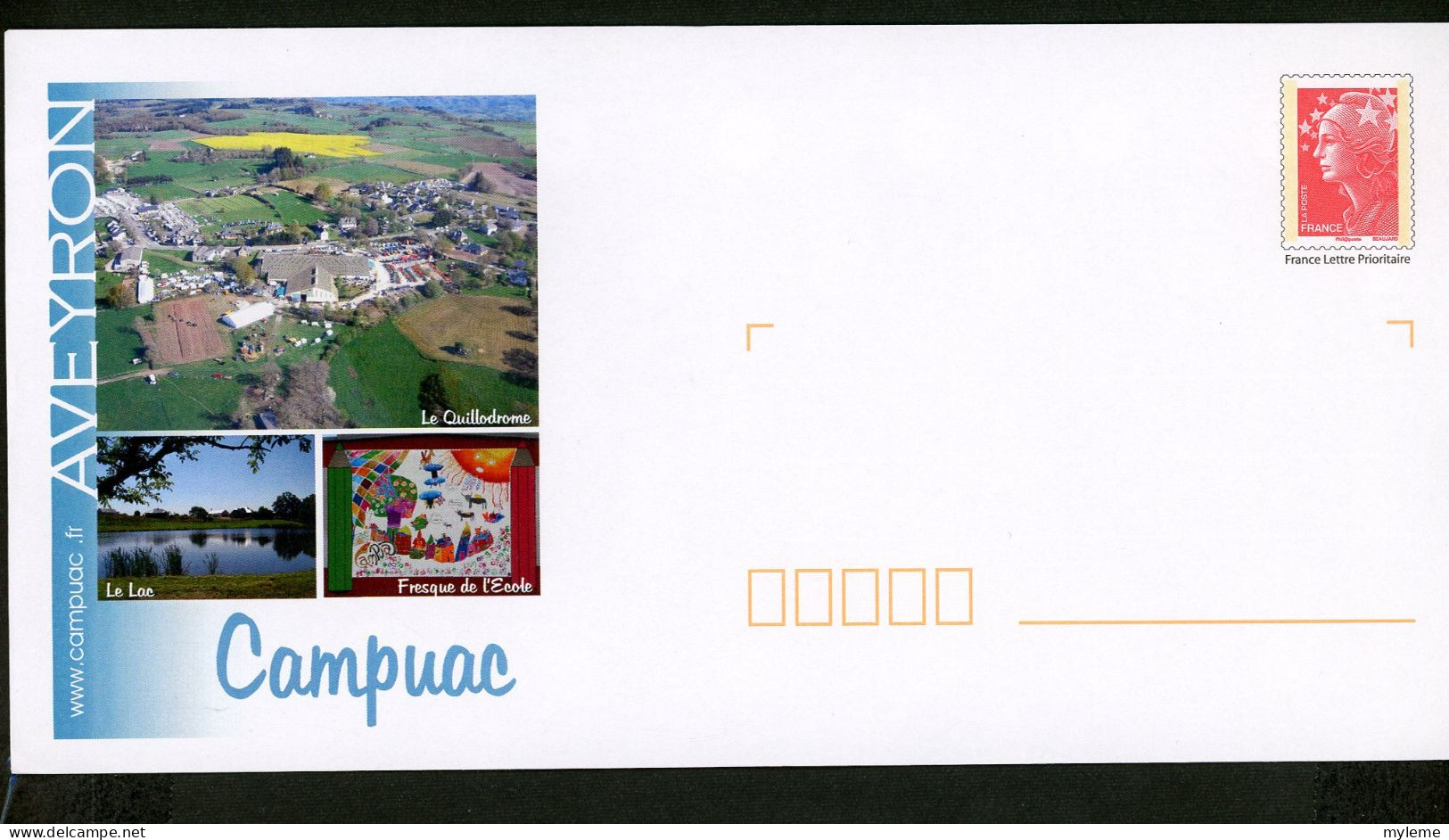 AC14-7 France PAP Timbre N° 4230  Visuel Campuac - PAP: Aufdrucke/Beaujard