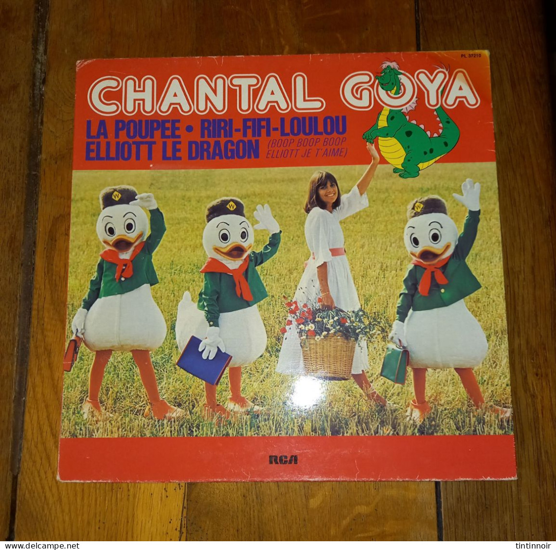Vinyle 33 T Chantal Goya La Poupée Riri Fifi Loulou Disney Productions 1978 - Enfants