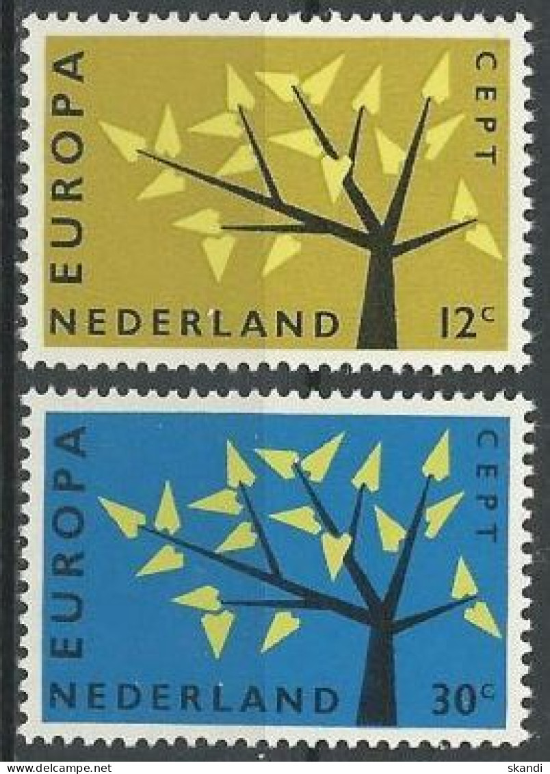 NIEDERLANDE 1962 Mi-Nr. 782/83 ** MNH - CEPT - 1962