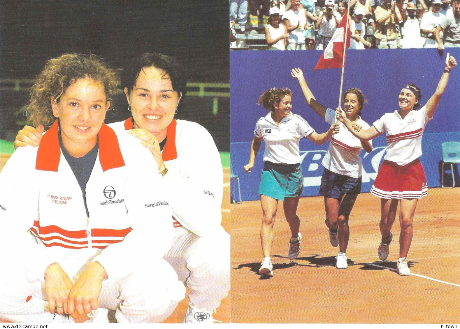 820  Jeux Olympiques Torino: Sion, Ville Candidate - 2006 Winter Olympics Candidate: Sion, Switzerland. Tennis Fed Cup - Invierno 2006: Turín