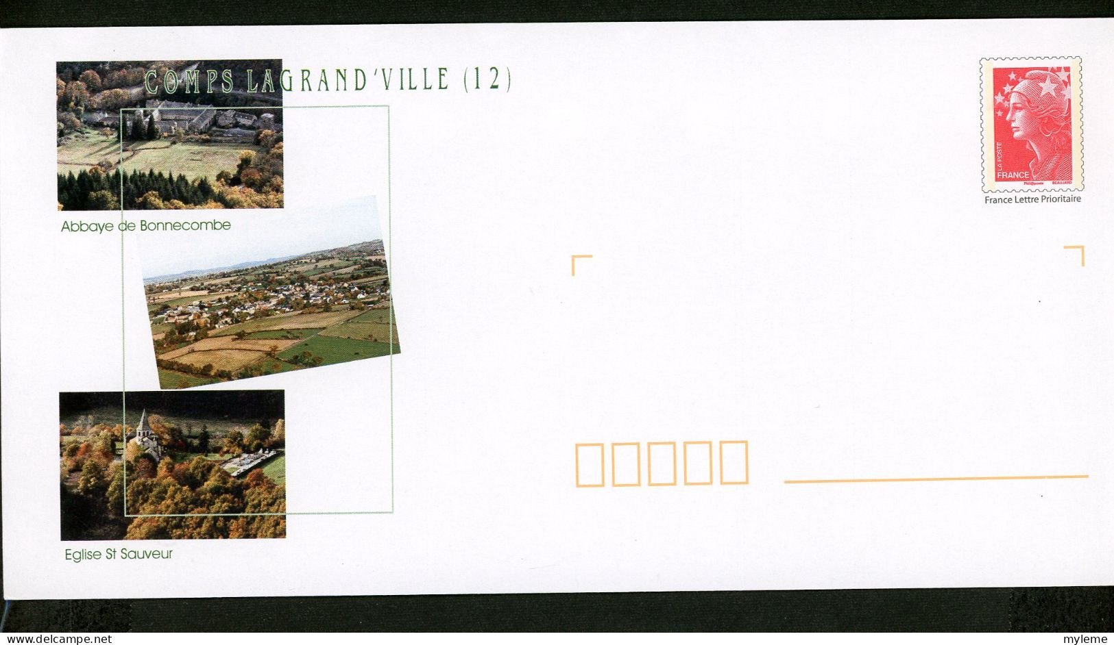 AC14-7 France PAP Timbre N° 4230  Visuel Comps La Grand'Ville - PAP: Aufdrucke/Beaujard