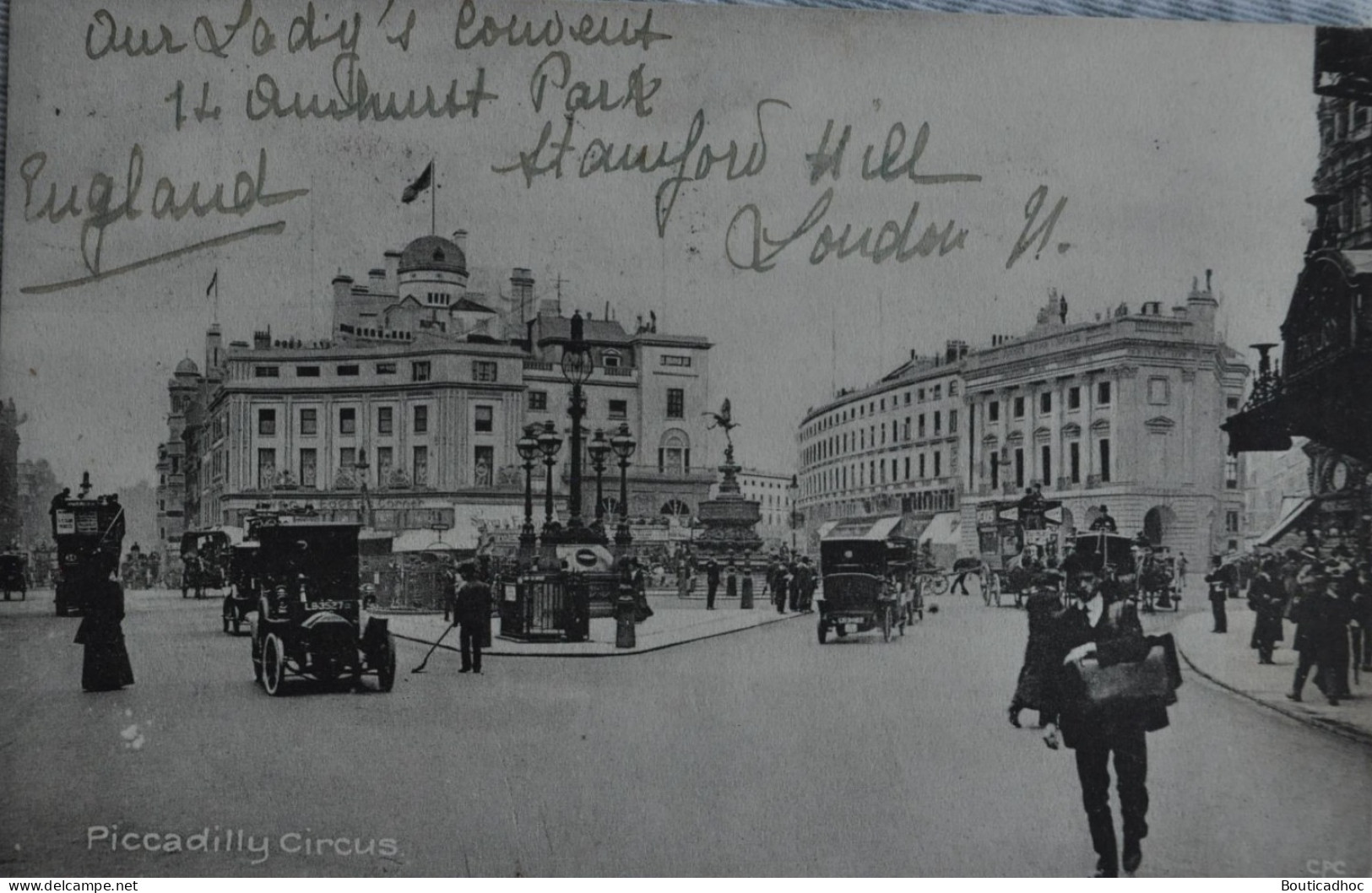 Londres : Vue Large De Piccadilly Circus En 1913 - Piccadilly Circus