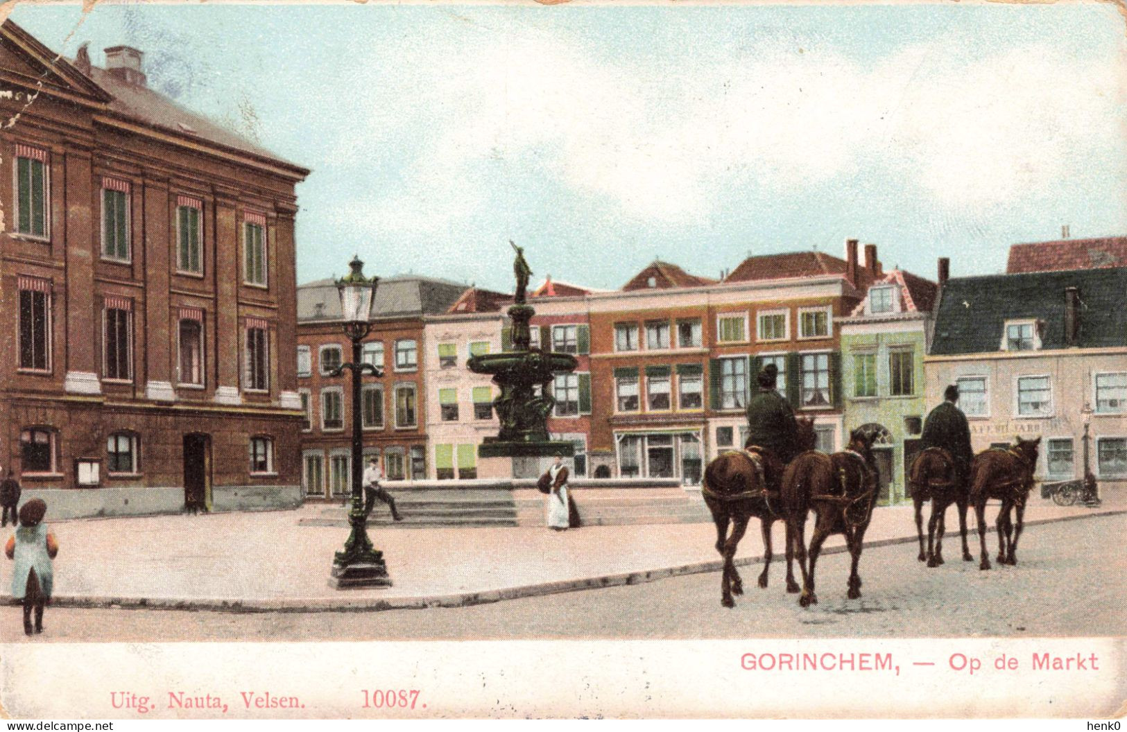 Gorinchem Op De Markt Stadhuis K6503 - Gorinchem