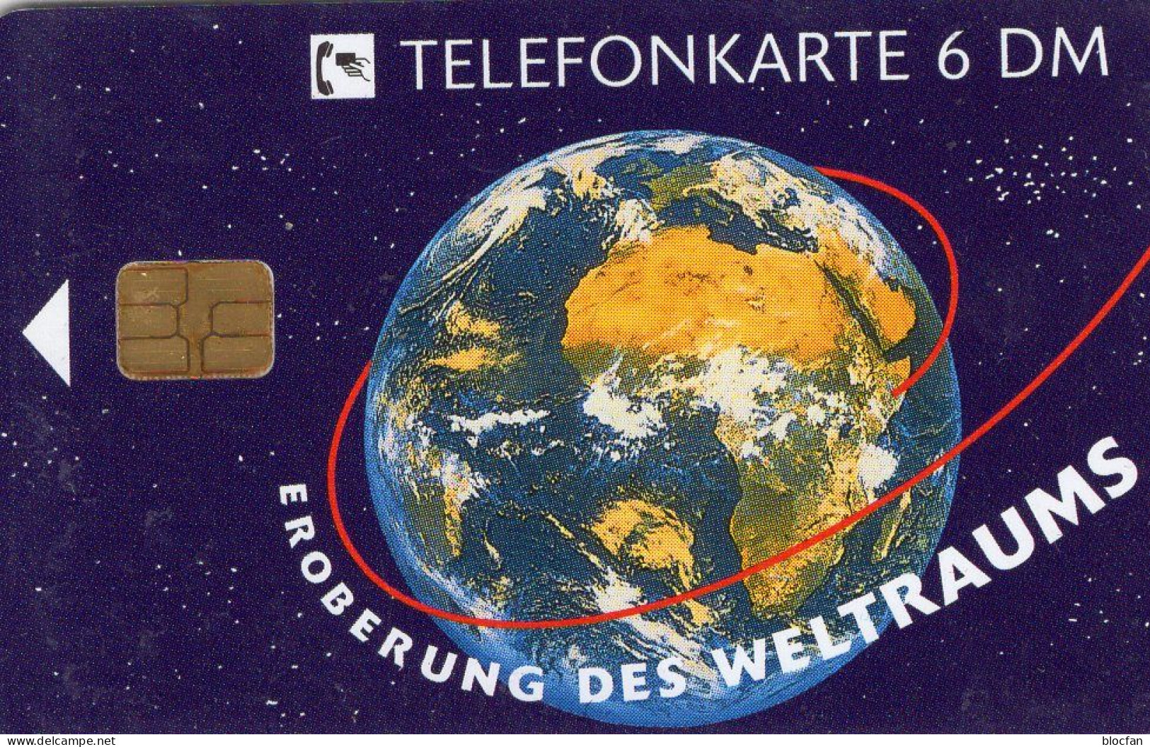 Kosmonaut Gagarin TK O 647/1994 ** 40€ 1.000Expl.Eroberung Des Weltraumes Im Raumanzug TC Cosmos Space Phonecard Germany - Raumfahrt