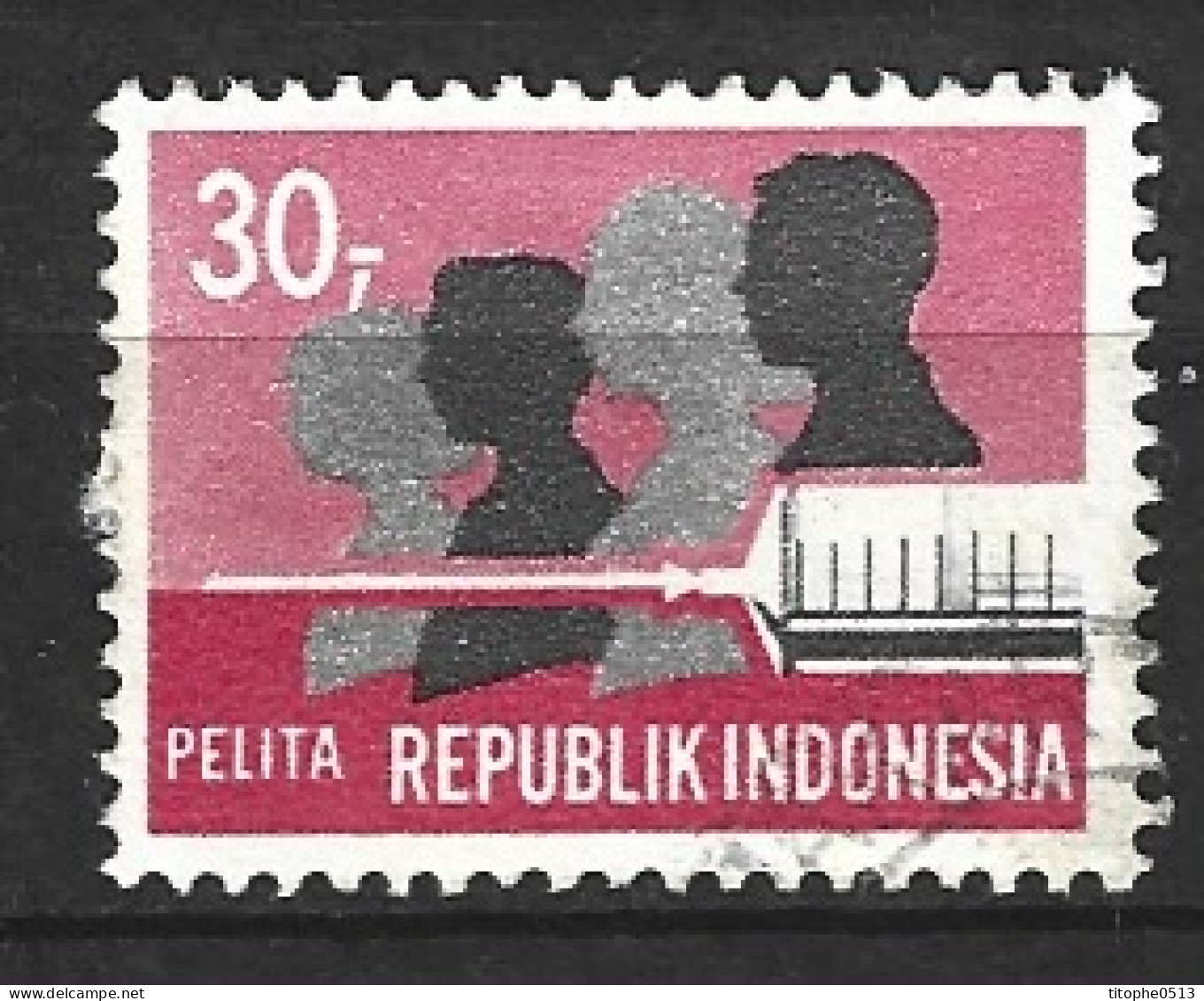 INDONESIE. N°579 De 1969 Oblitéré. Chimie. - Chemistry